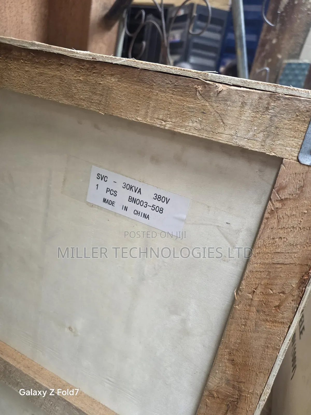 Major Distributor Jordy Stabilizer 30kva 3phase Wooden Case