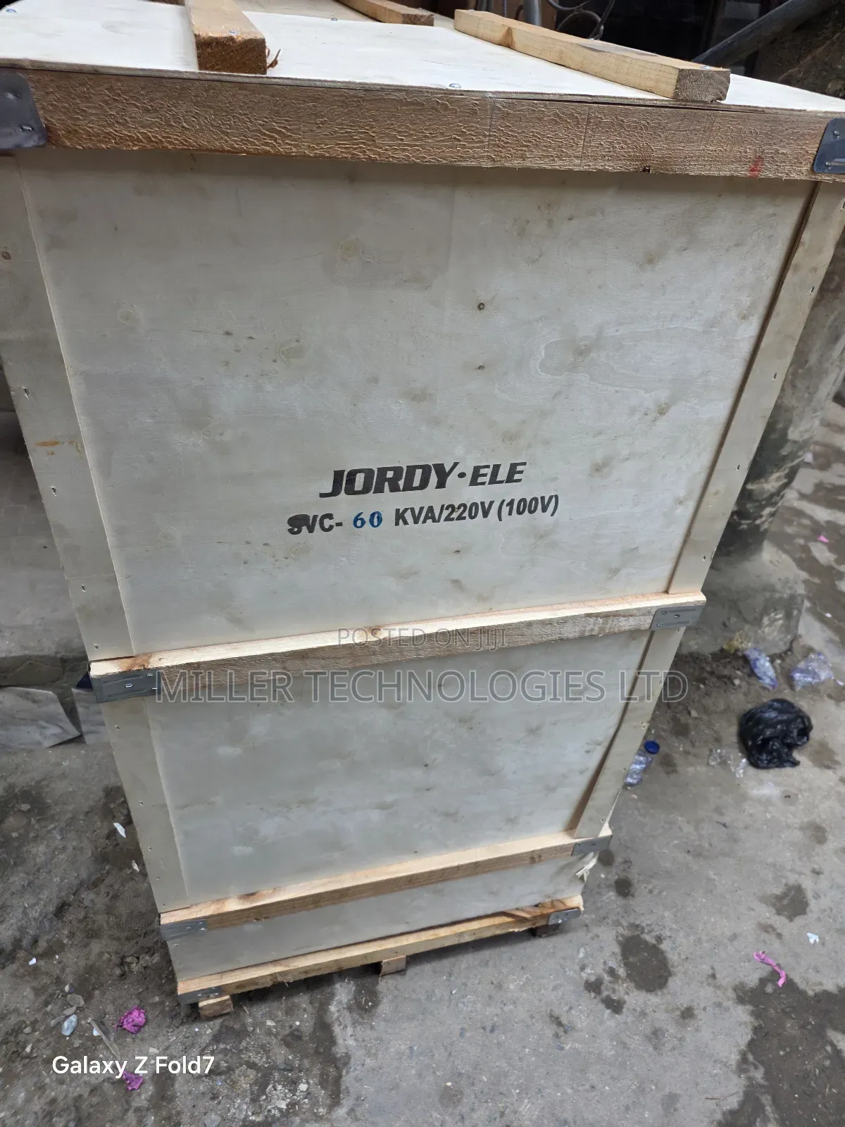 Major Distributor Jordy Stabilizer 60kva 3phase Wooden Case