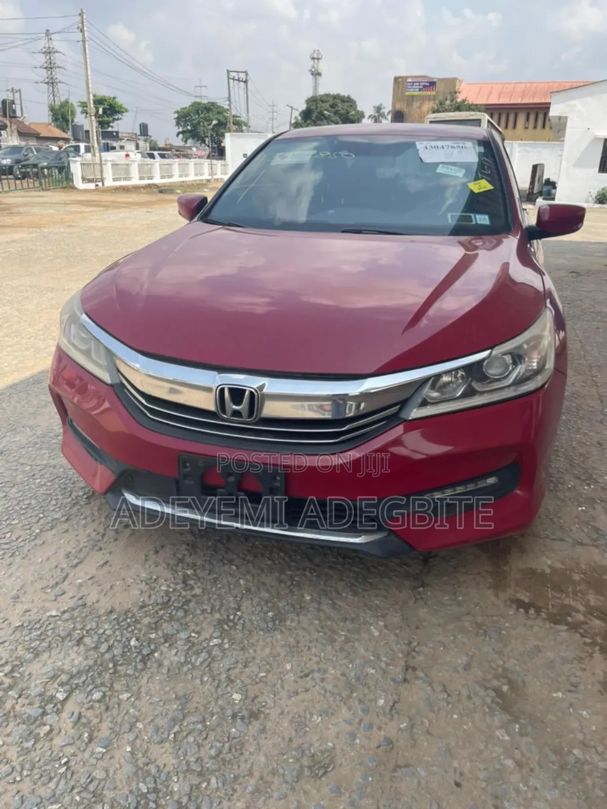 Honda Accord 2016 Red