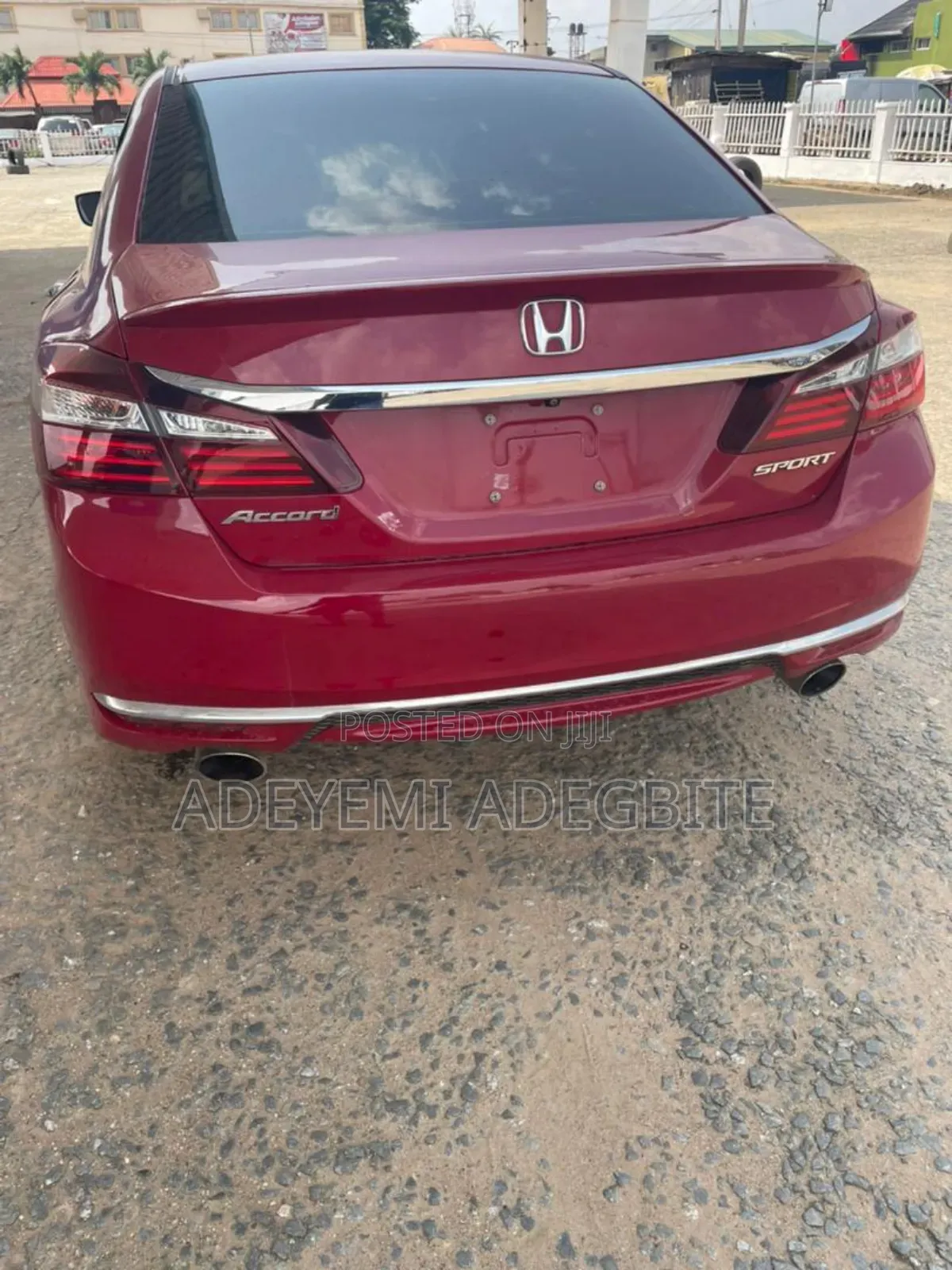 Honda Accord 2016 Red