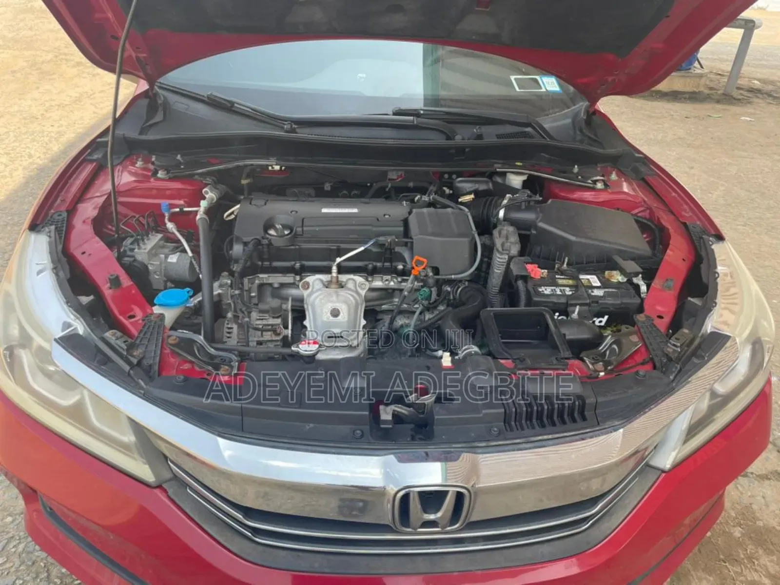 Honda Accord 2016 Red