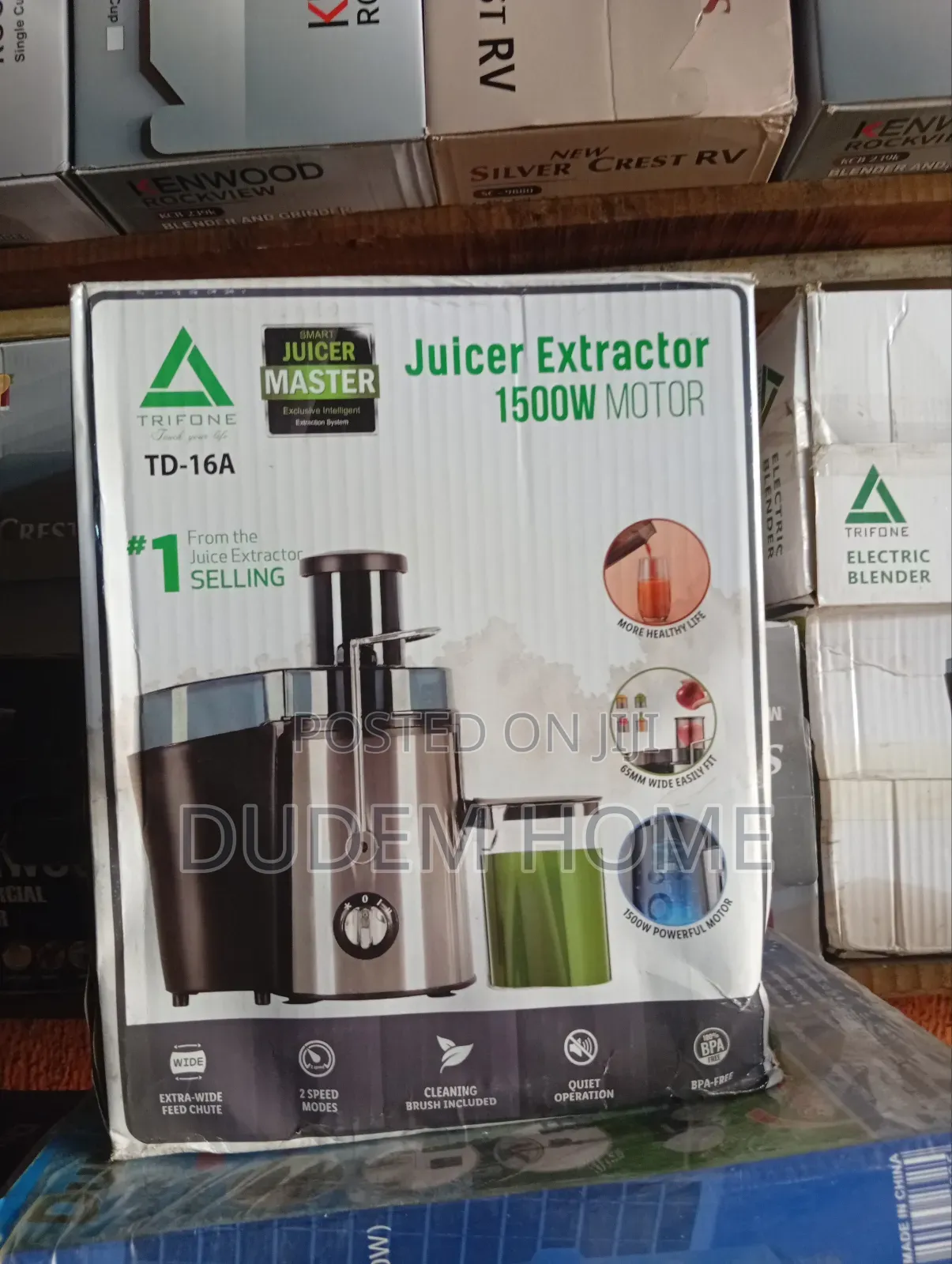 Trifone Juice Extractor 1500w