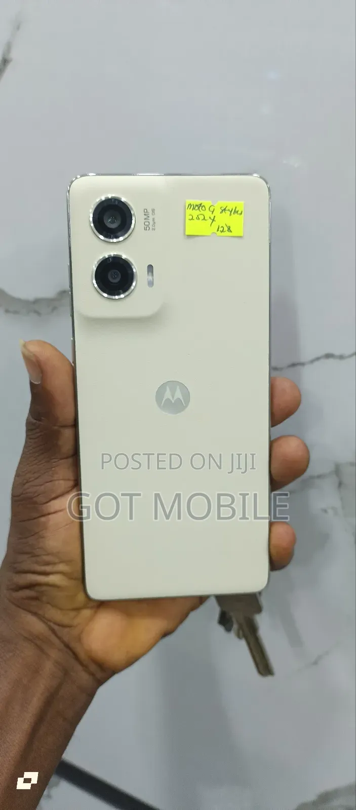 Motorola Moto G Stylus 5G (2024) 128 GB White