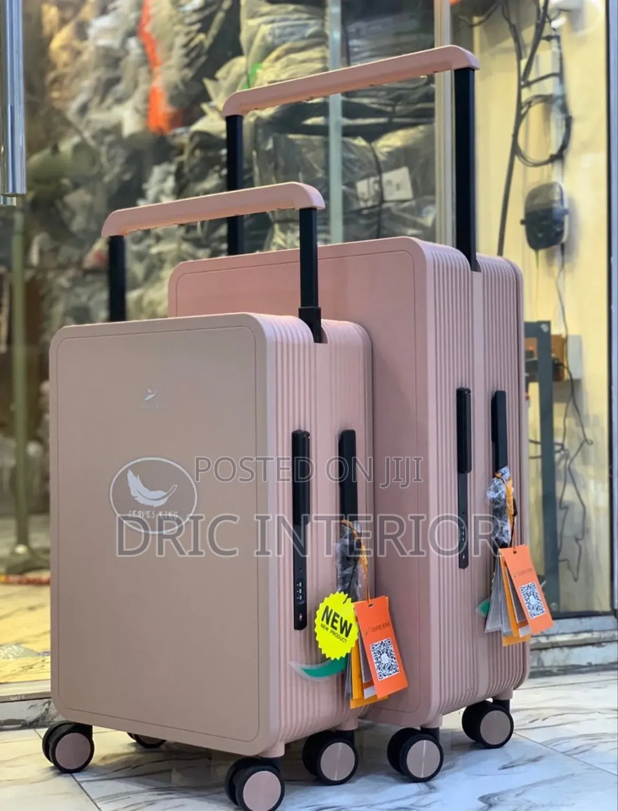 Luxury 2 in 1 Travel Luggage Box Bag