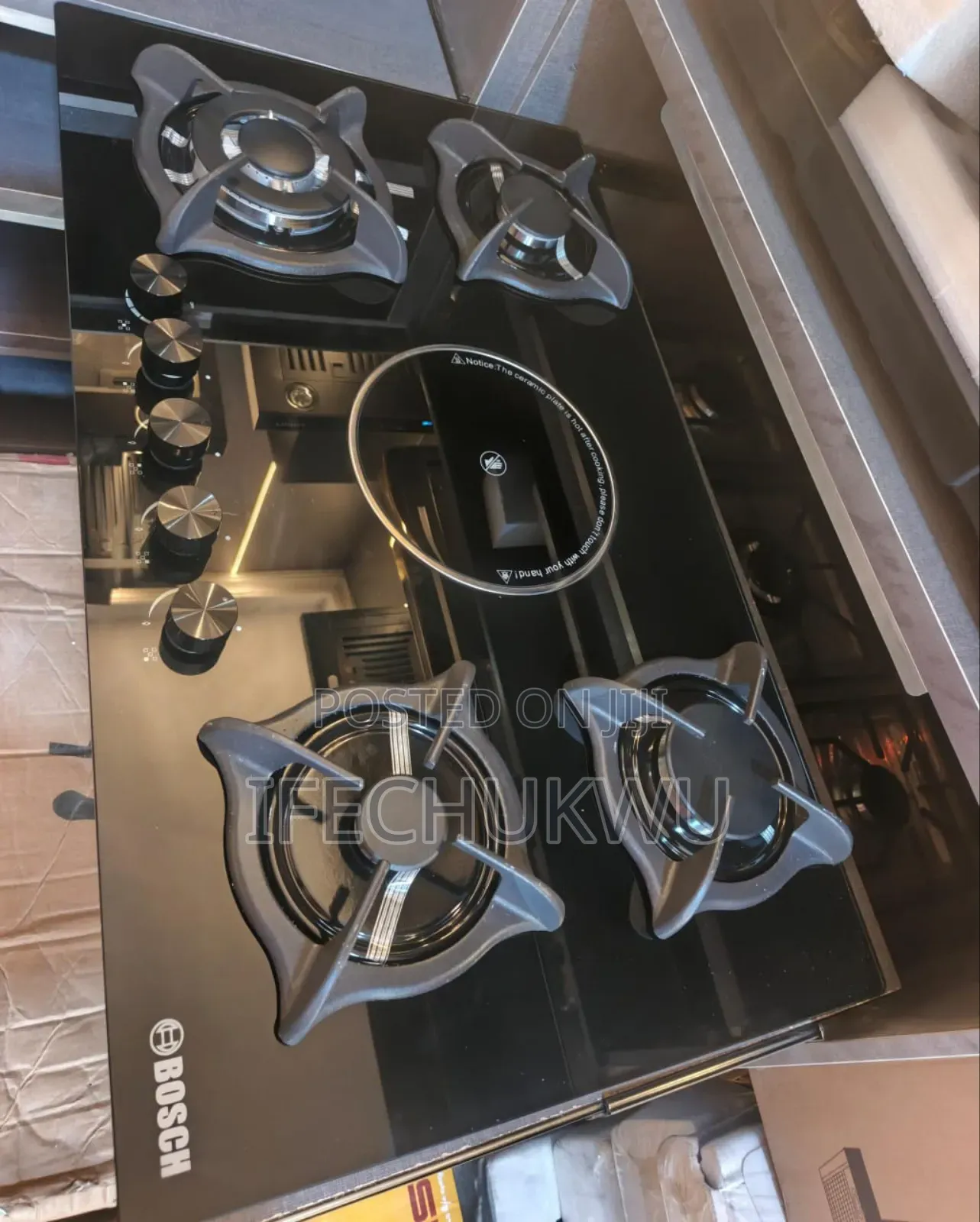 Original Bosch Built-in Gas Electric 70%Energy Saving Cooker Hob Etc