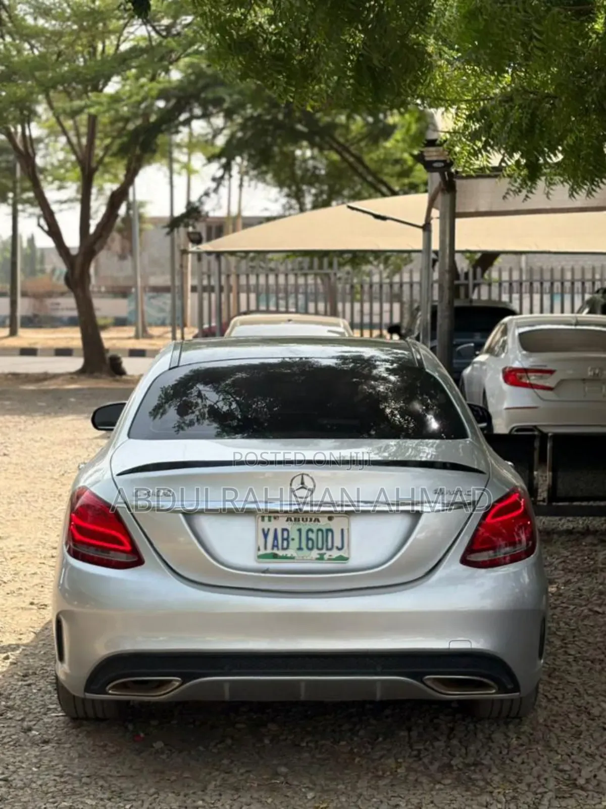 Mercedes-Benz C400 4Matic AWD Sedan (3.0L V6 7A) 2015 Silver
