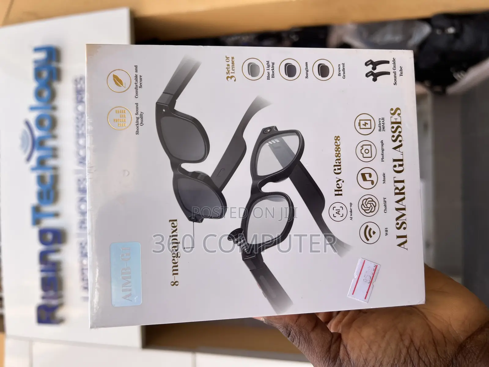 Ai Smart Glasses With Camera and Audio