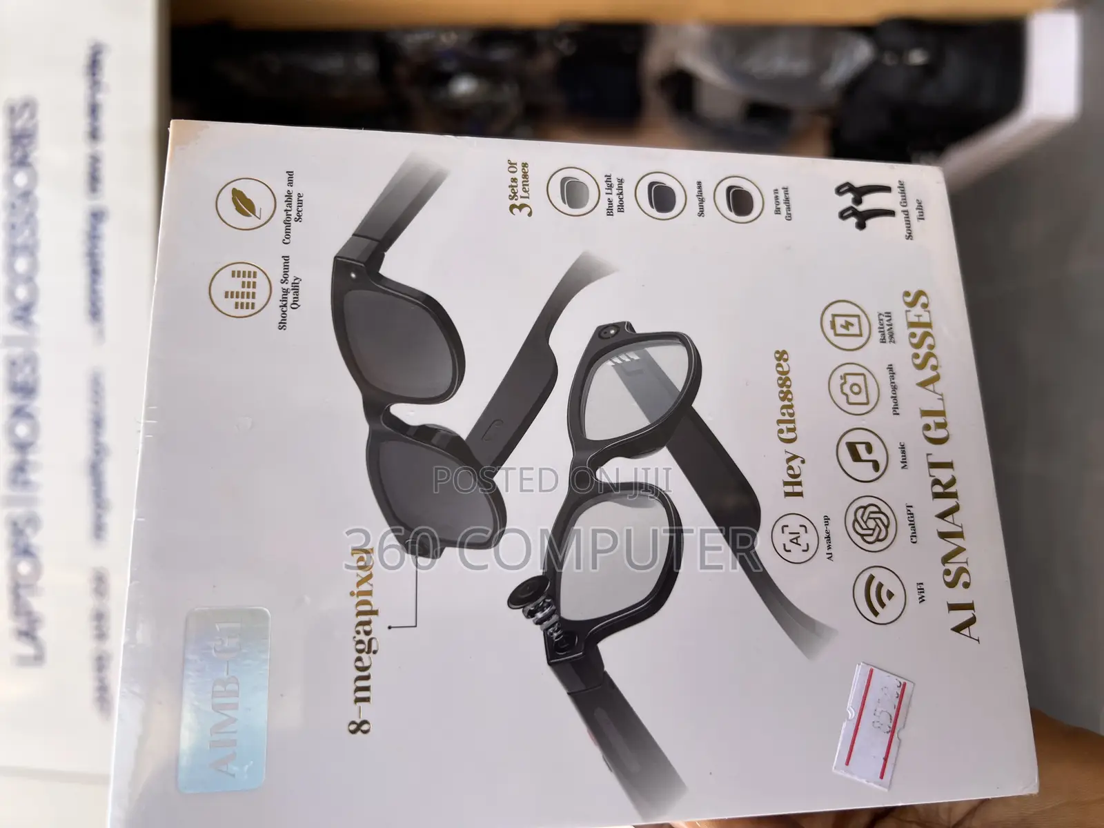 Ai Smart Glasses With Camera and Audio
