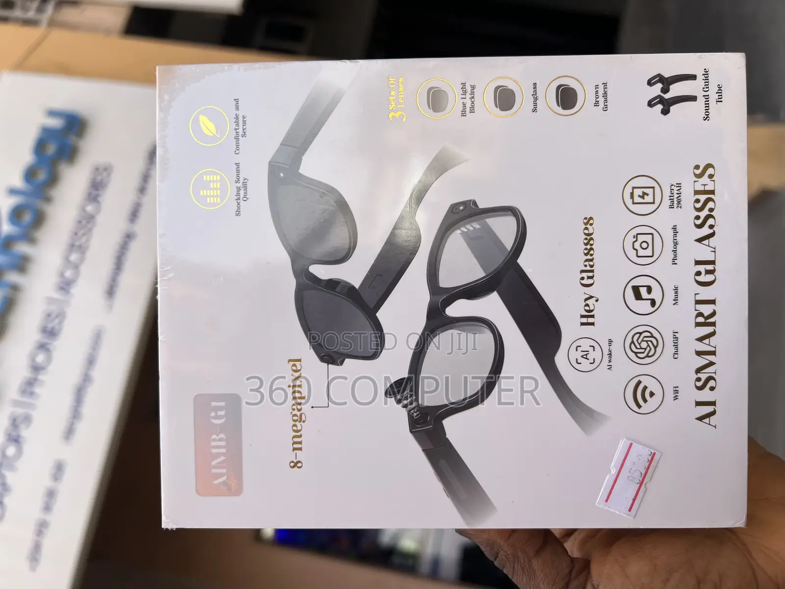 Ai Smart Glasses With Camera and Audio