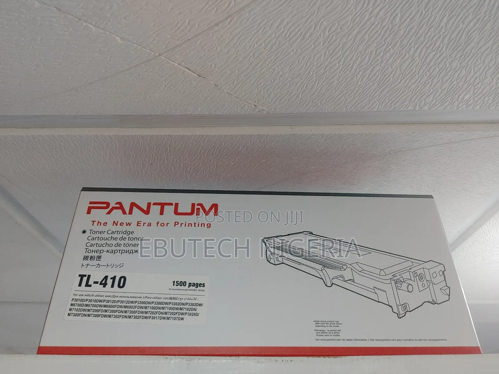 Pantum Tl410 Black Original Toner Cartridge - Tl 410