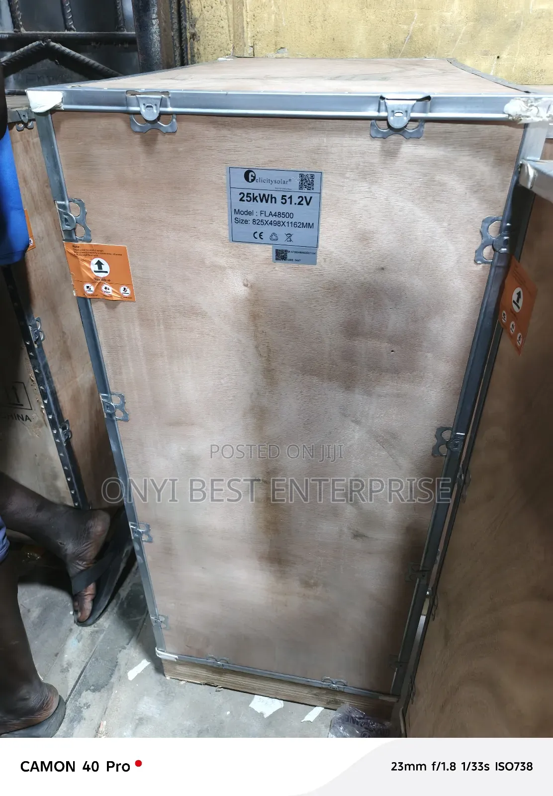 Felicity Lithium Battery 25kwh 51.2v-48v