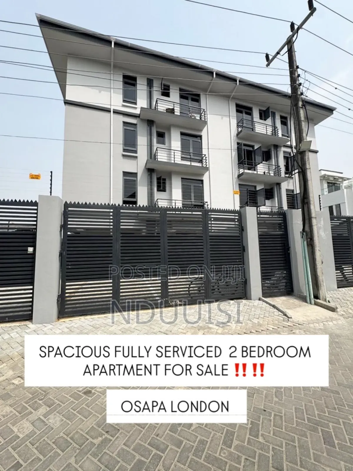 2bdrm Apartment in Osapa london for sale