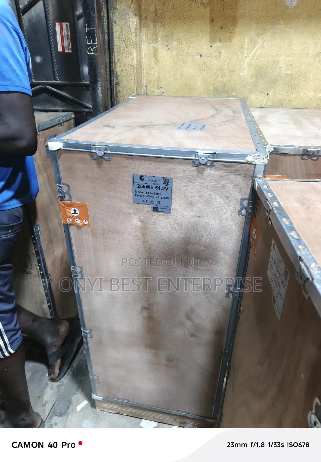 Felicity Lithium Ion Battery 25kwh 500ah 51.2v