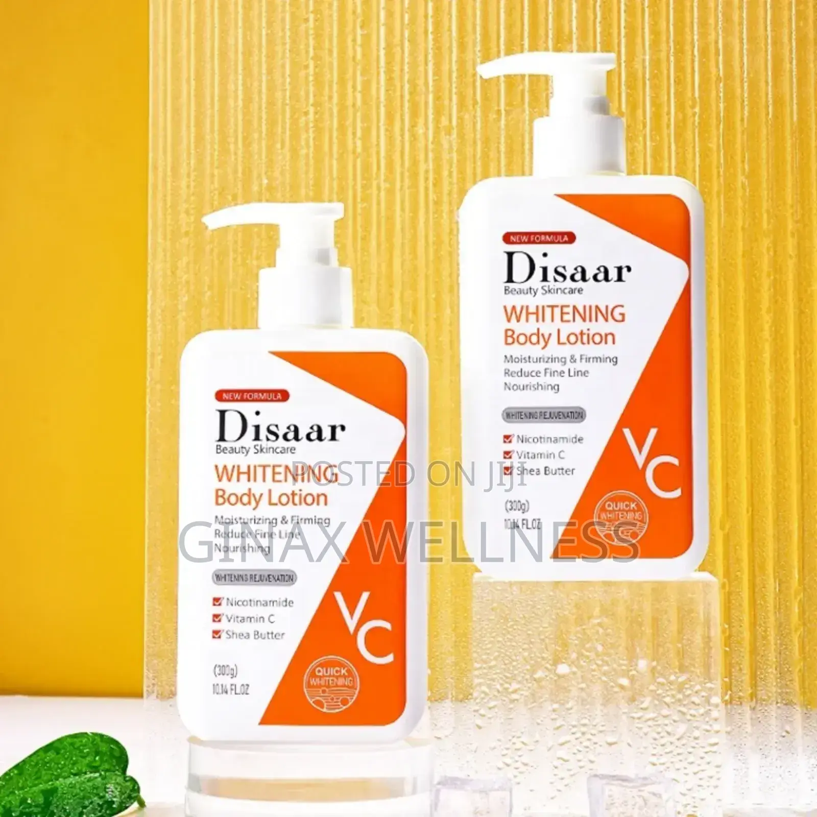 Disaar Whitening Body Lotion With Nicotinamide, Vitamin C and Collagen