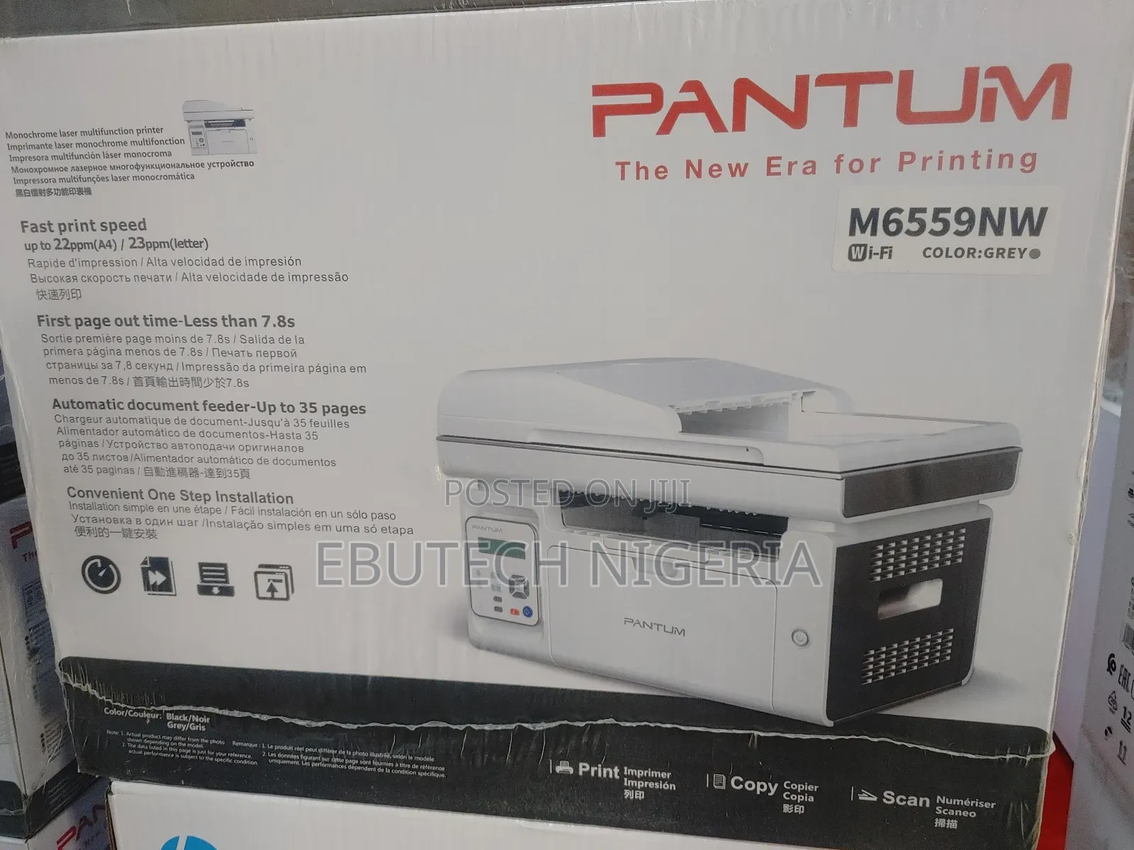 Pantum M6559nw Multi Function,High Speed,Black and White,Wifi With Adf
