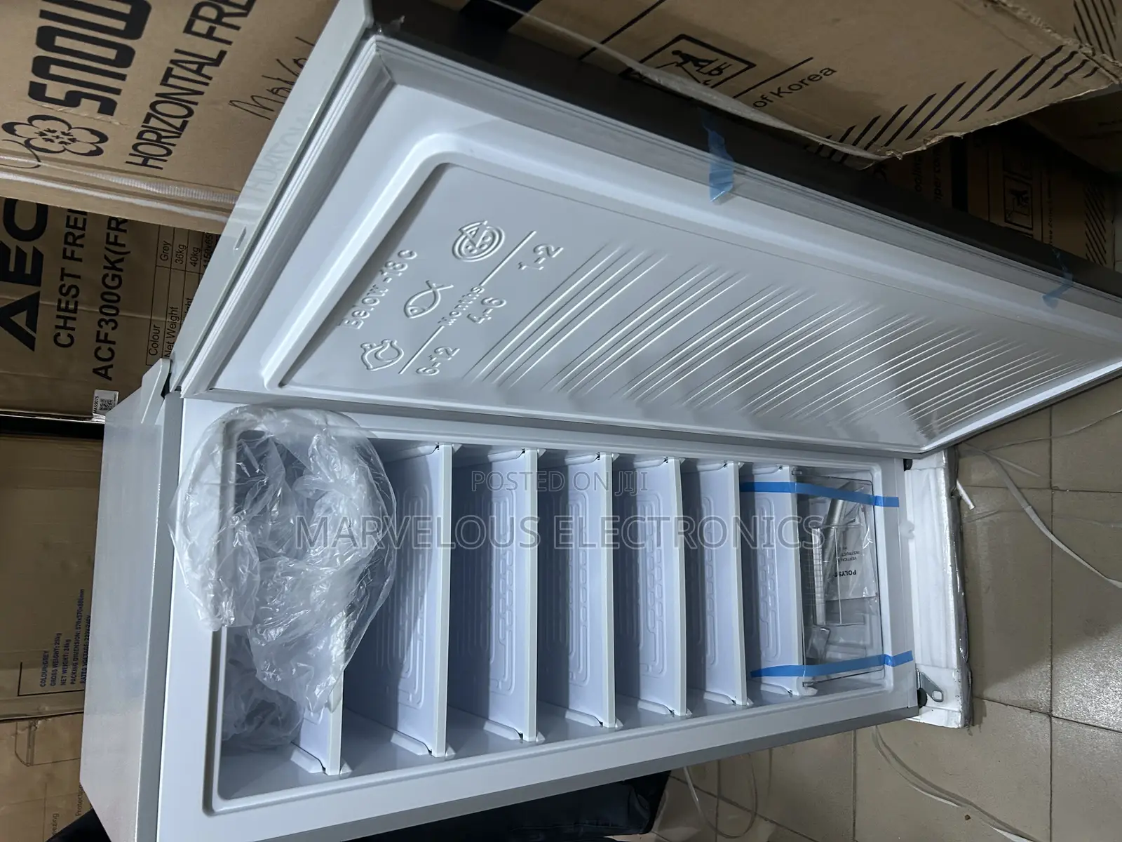 Brand New Polystar Original 7step Upright Standing Freezer Fast Block