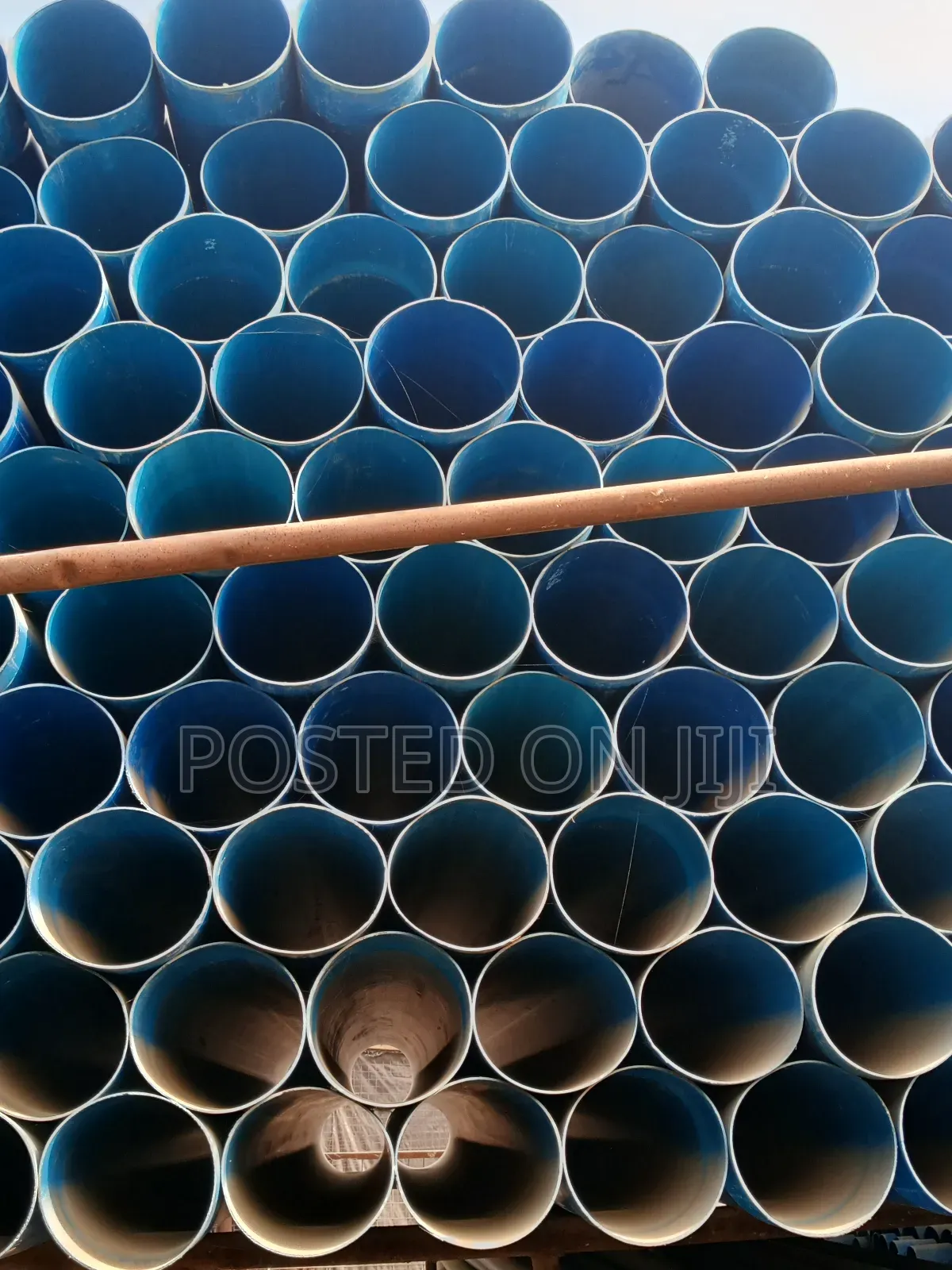 Eight (8) Inch PVC Pipes and Fittings
