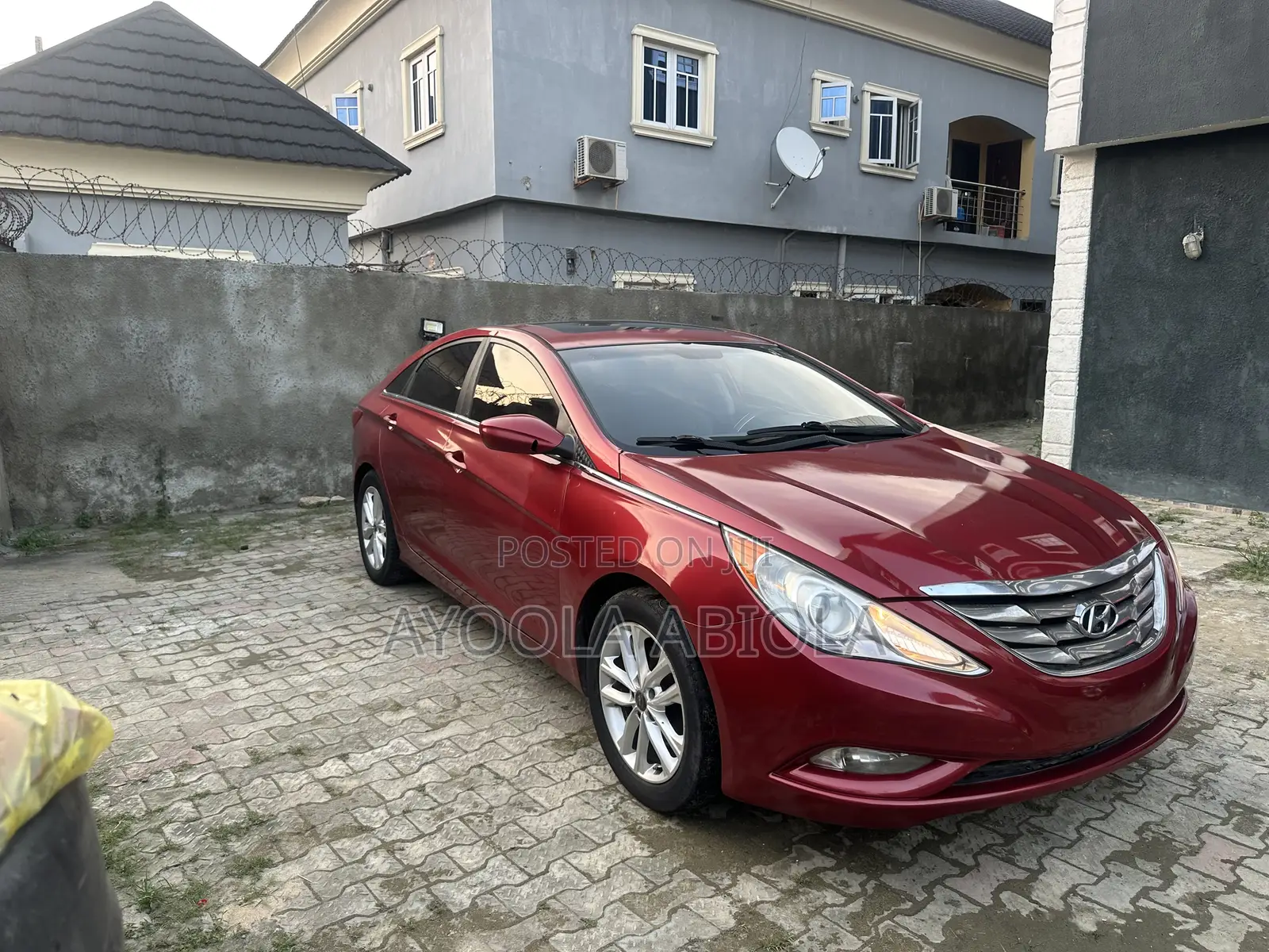 Hyundai Sonata Limited Sedan FWD (2.4L 4cyl 6A) 2013 Red