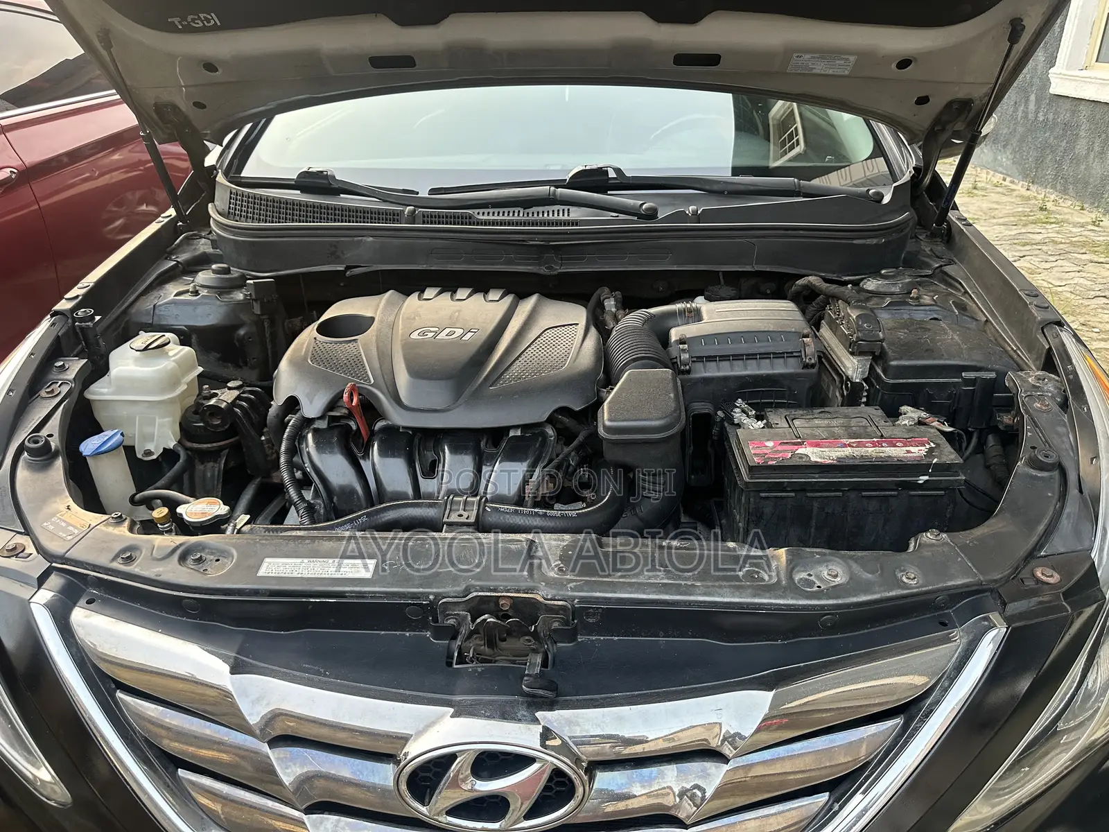 Hyundai Sonata Limited Sedan FWD (2.4L 4cyl 6A) 2013 Red