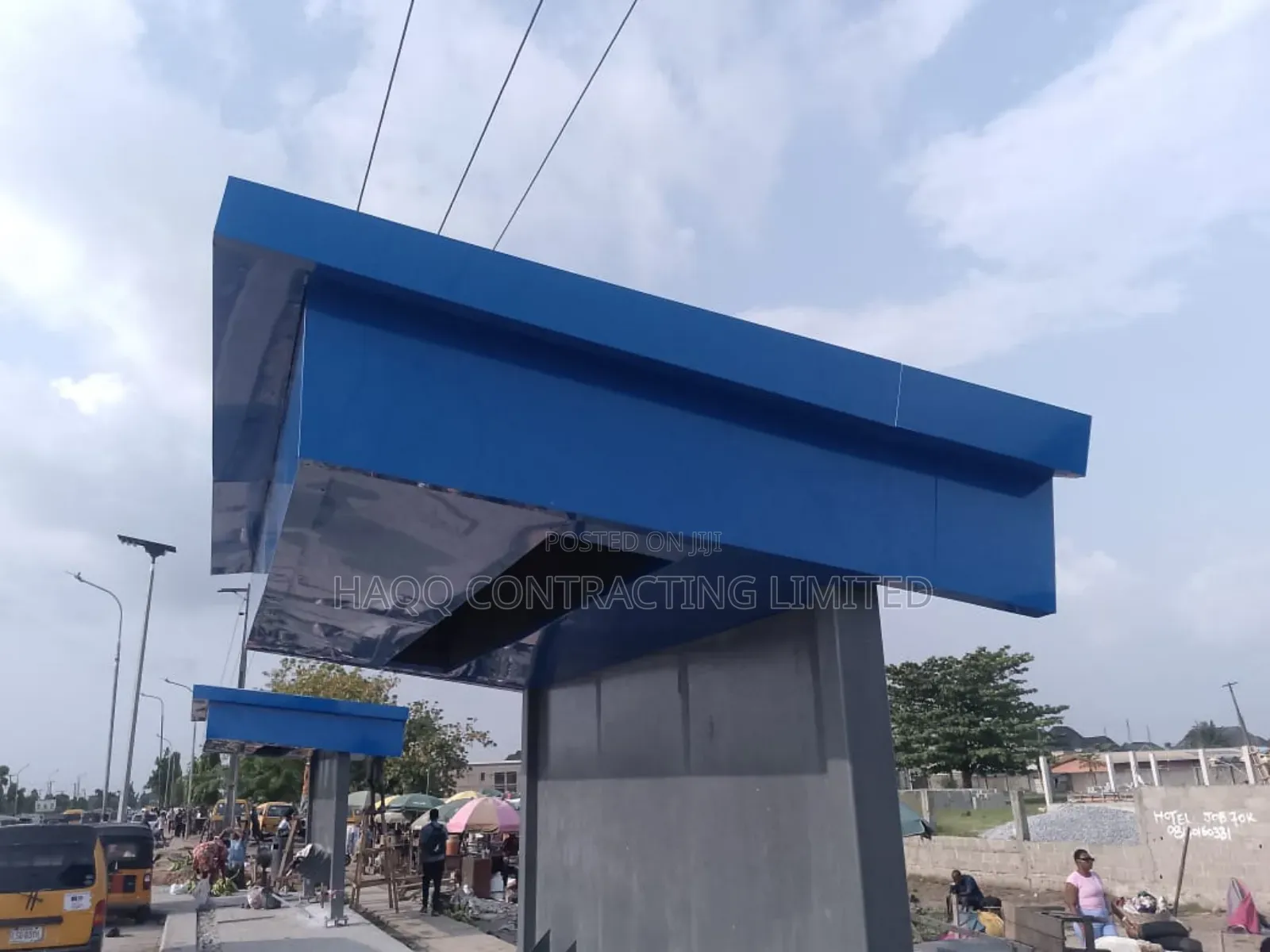 Shades, Bus Terminal Shade Fabrication