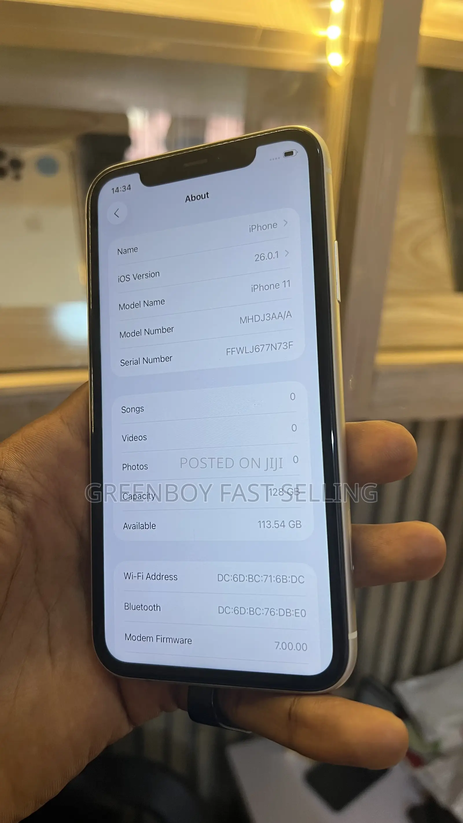 Apple iPhone 11 128 GB White