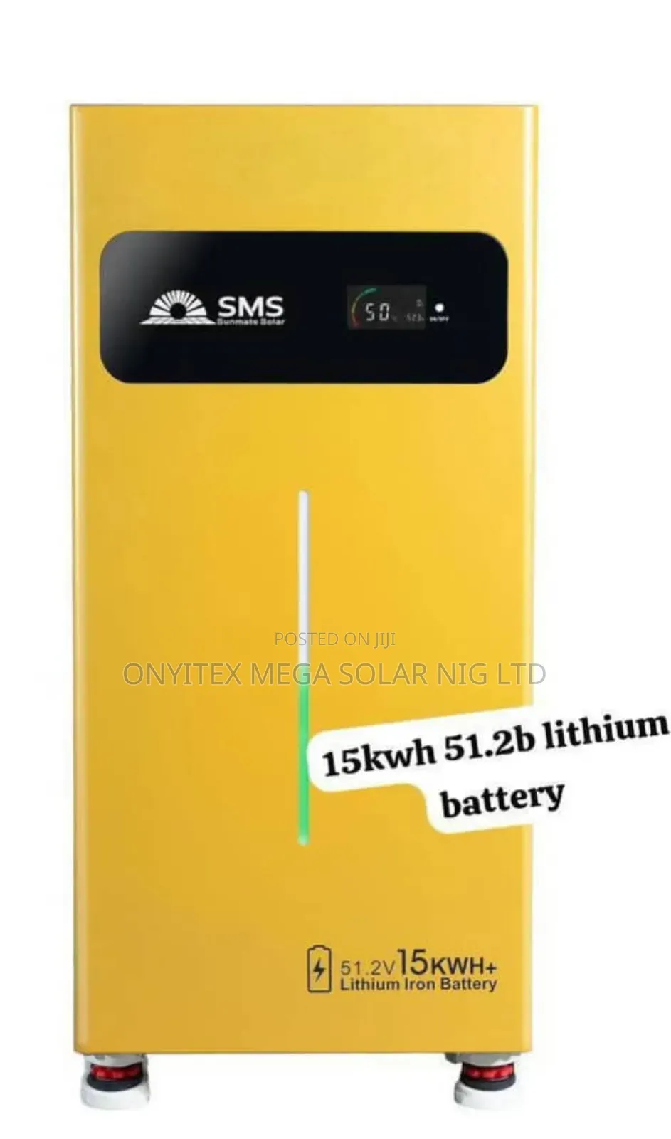 SMS Lithium Ion Battery 15kwh 51.2v