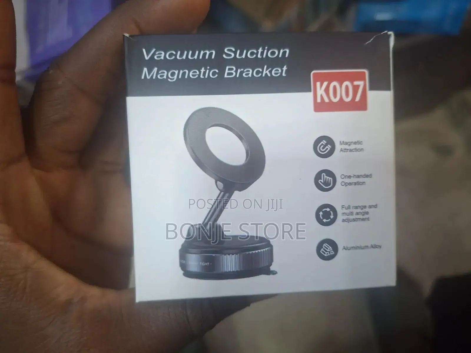 Vacuum Suction Magnetic Phone Holder