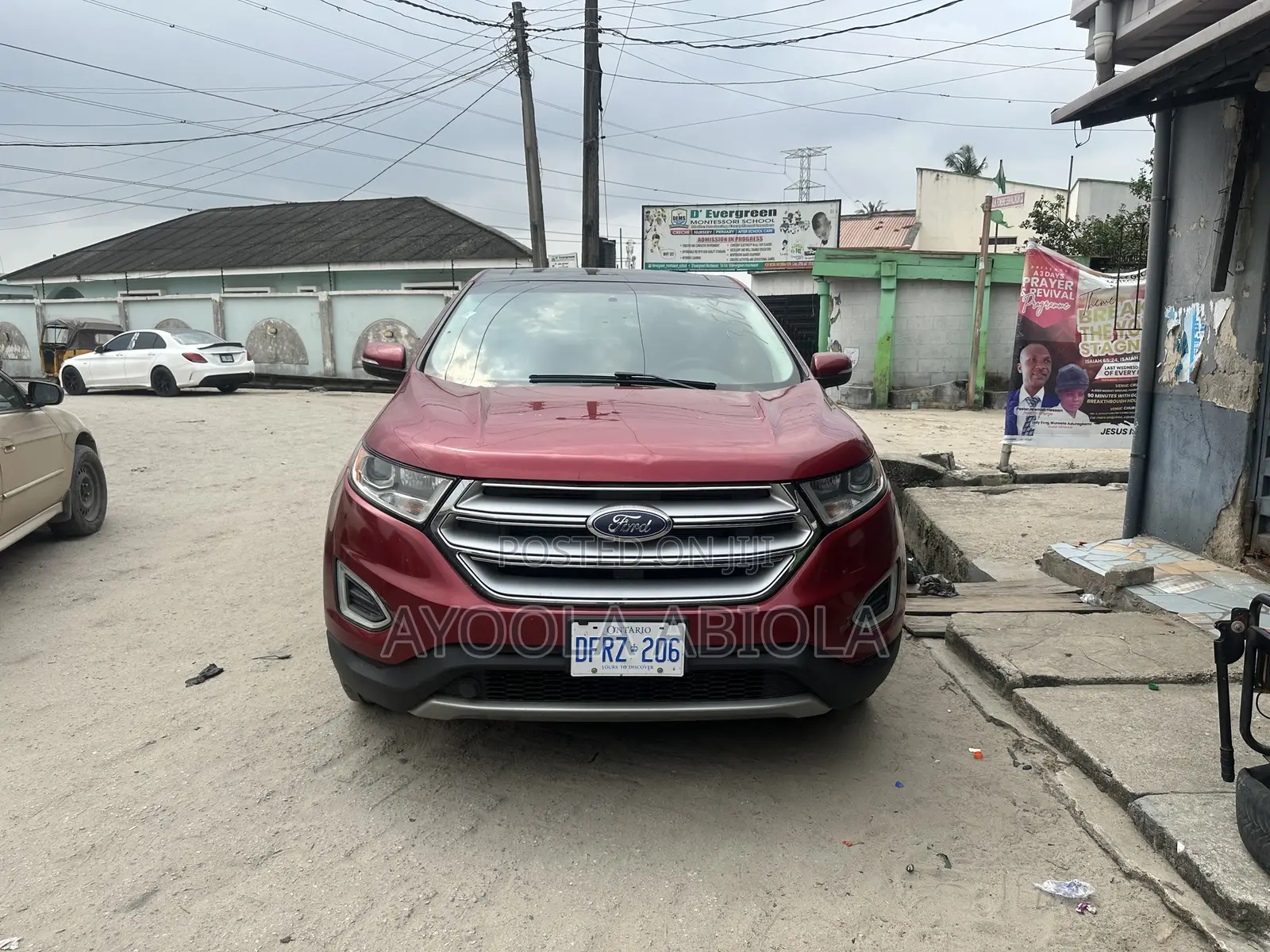 Ford Edge SE 4dr AWD (2.0L 4cyl 6A) 2016 Red