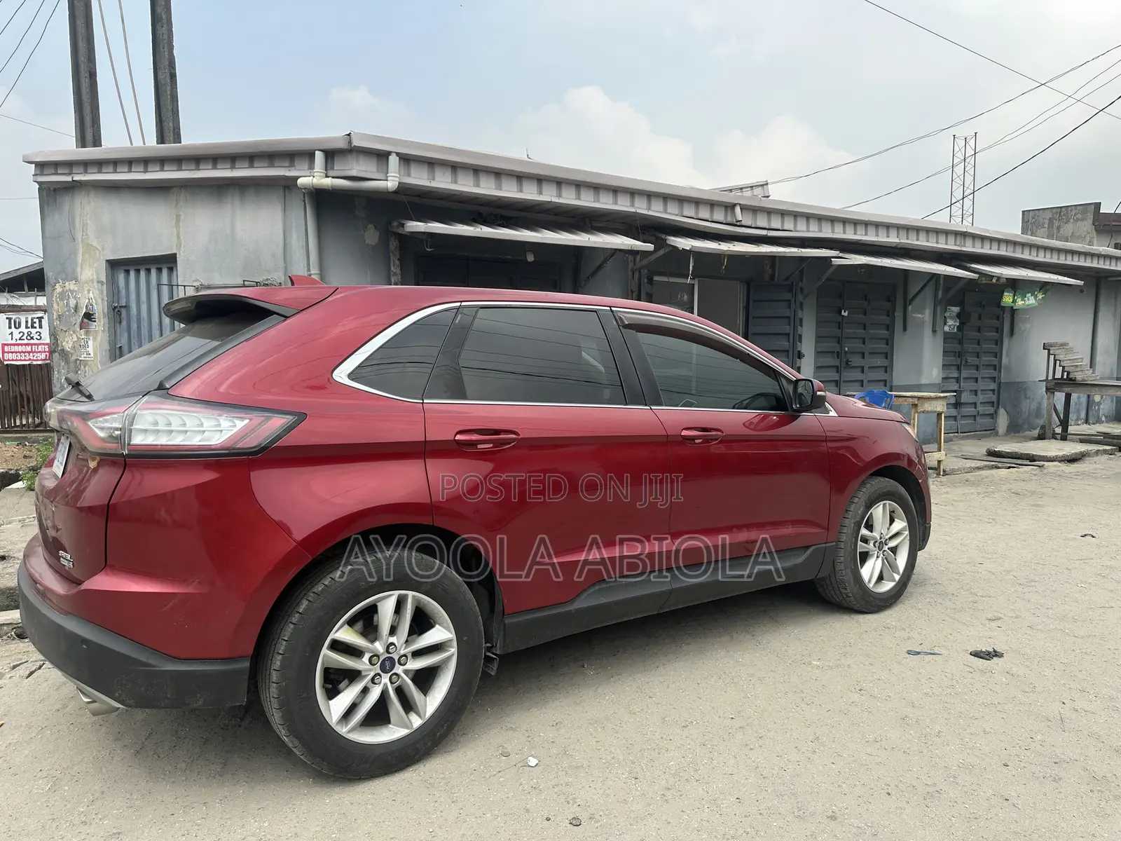 Ford Edge SE 4dr AWD (2.0L 4cyl 6A) 2016 Red