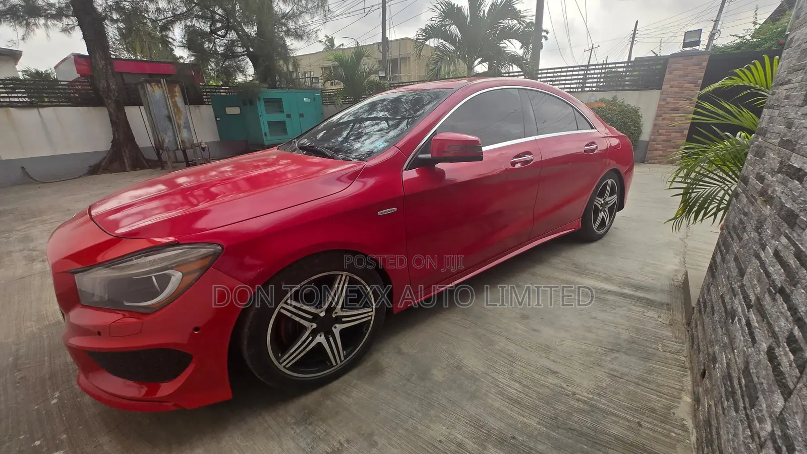 Mercedes-Benz CLA-Class CLA 250 4MATIC Sedan 2015 Red