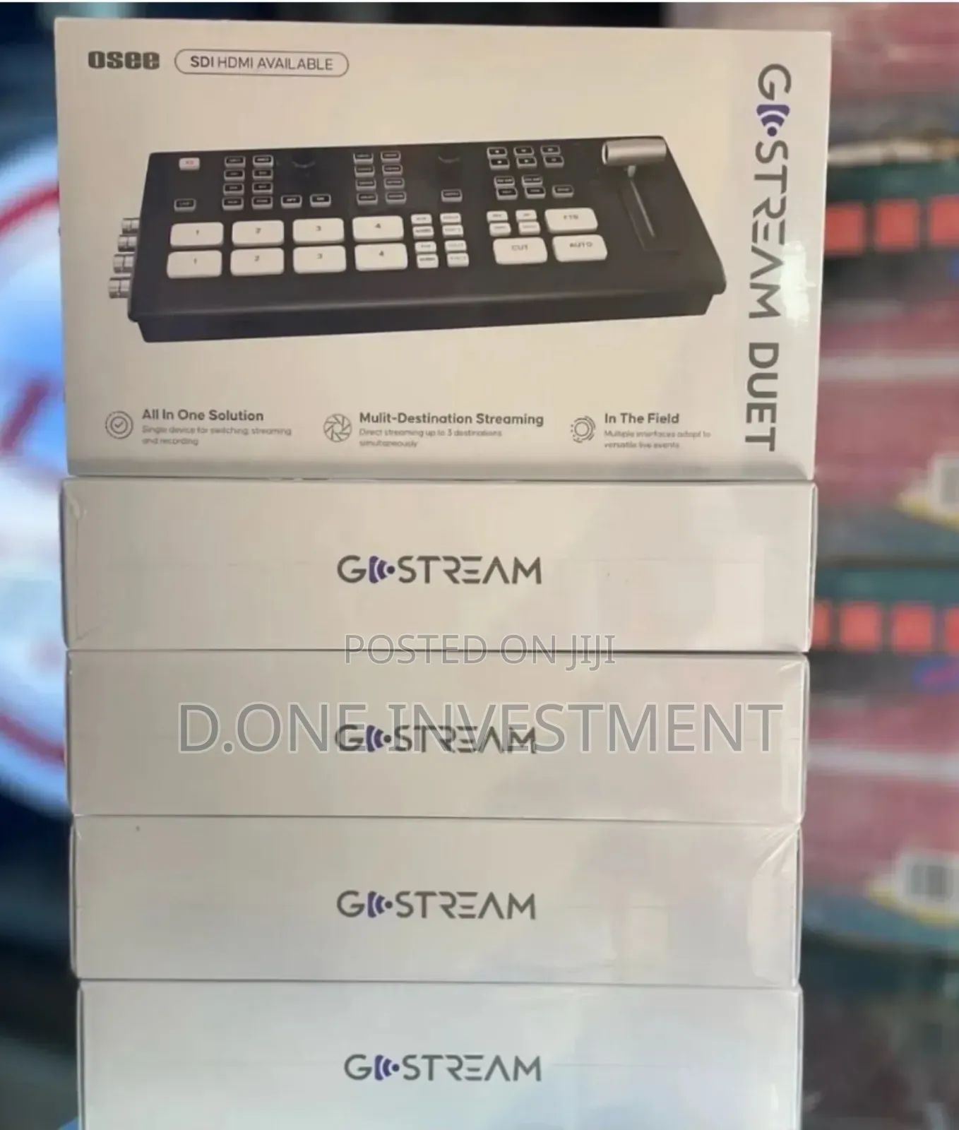 Gostream Duet Sdi/Hdmi Video Broadcast Switcher for Live Stream