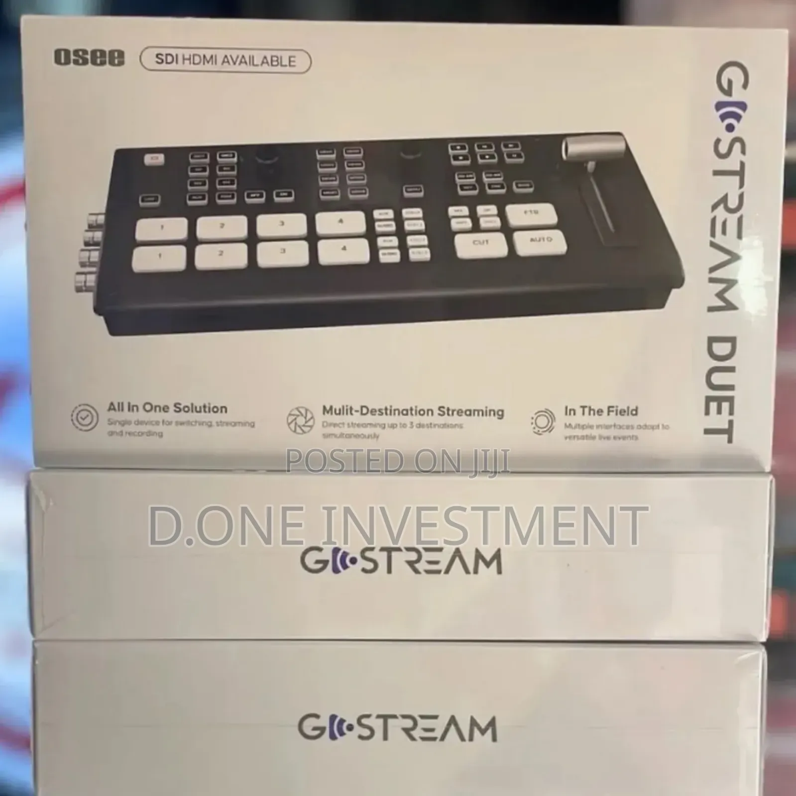 Gostream Duet Sdi/Hdmi Video Broadcast Switcher for Live Stream