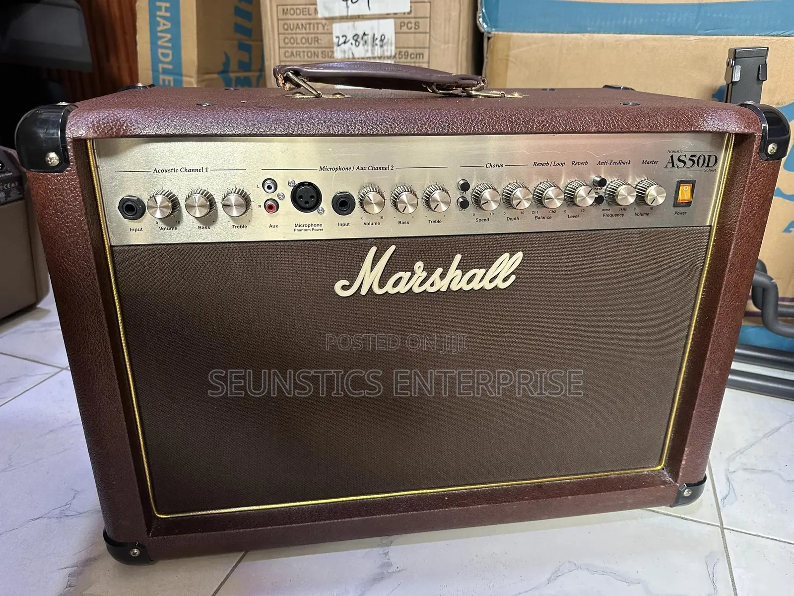 Quality Marshall As50d Acoustic Guitar Amplifier (Combo)