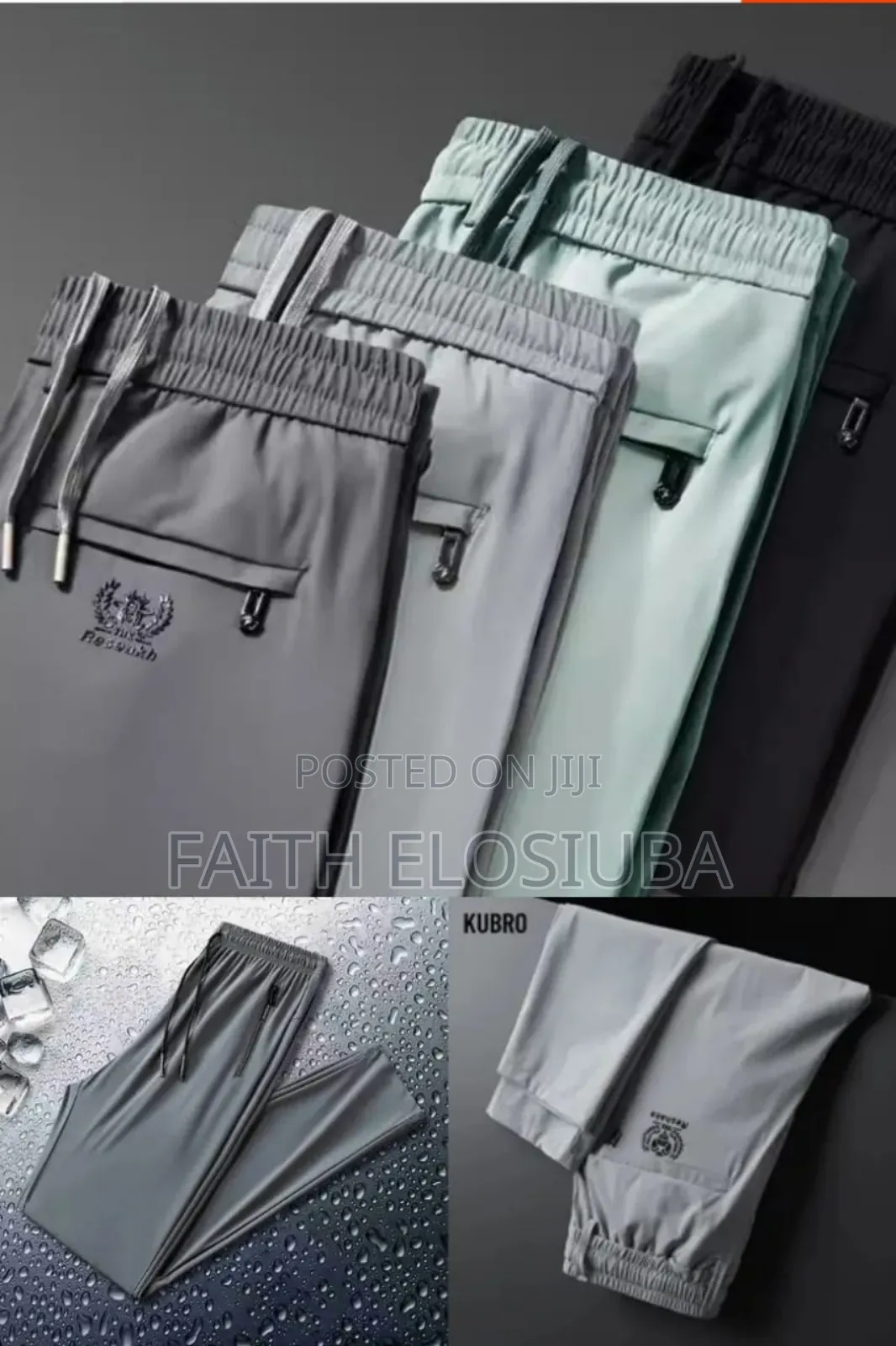 Long Silk Pant Trousers