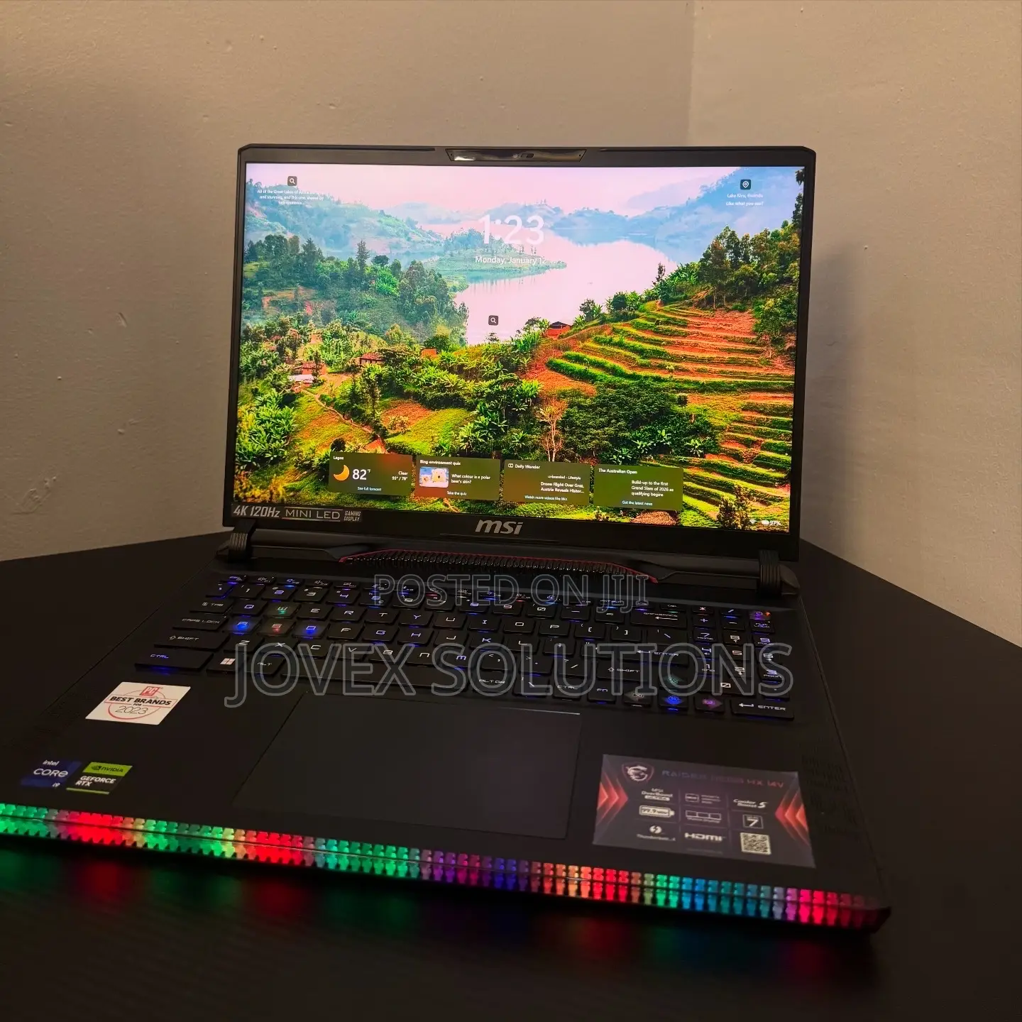 Laptop MSI Raider GE68HX 13VI-202US 64GB Intel Core i9 SSD 2T