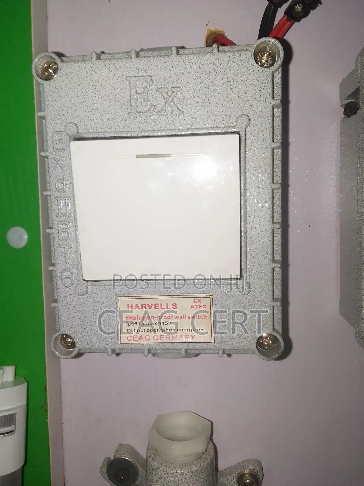 1gang and 2gang Ex Switches Fire Proof