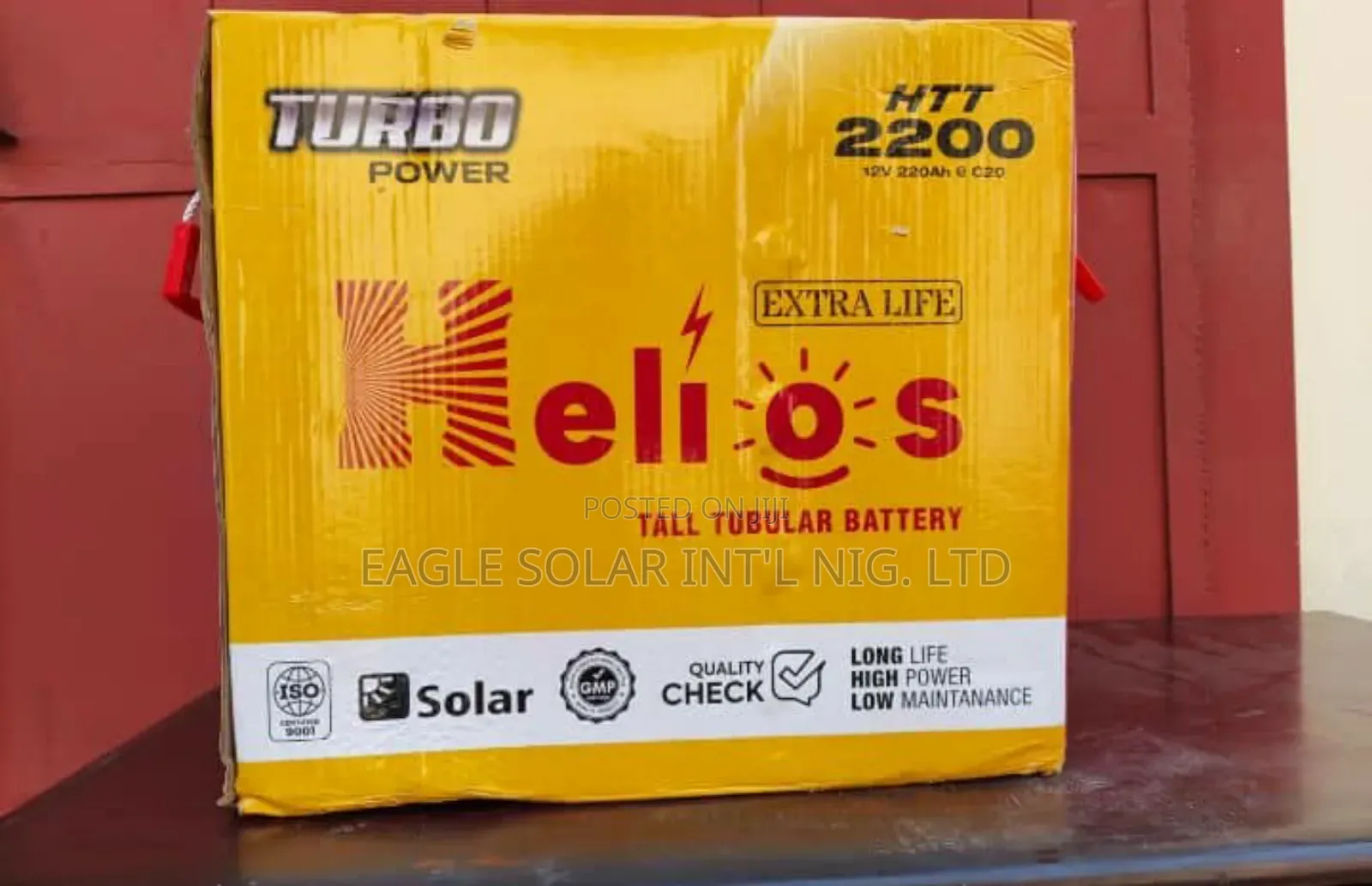 Solar Tubular Battery