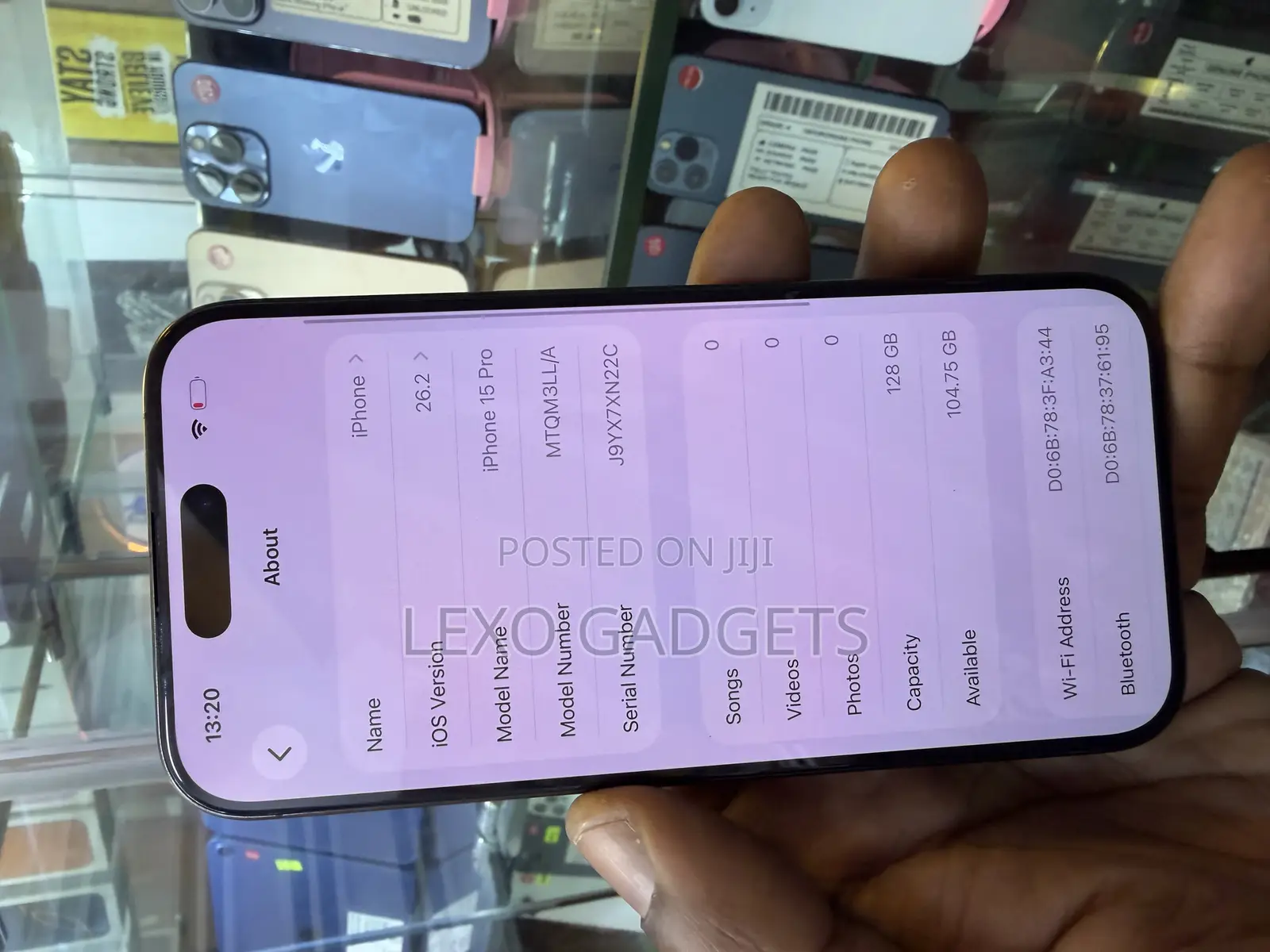 Apple iPhone 15 Pro 128 GB Black