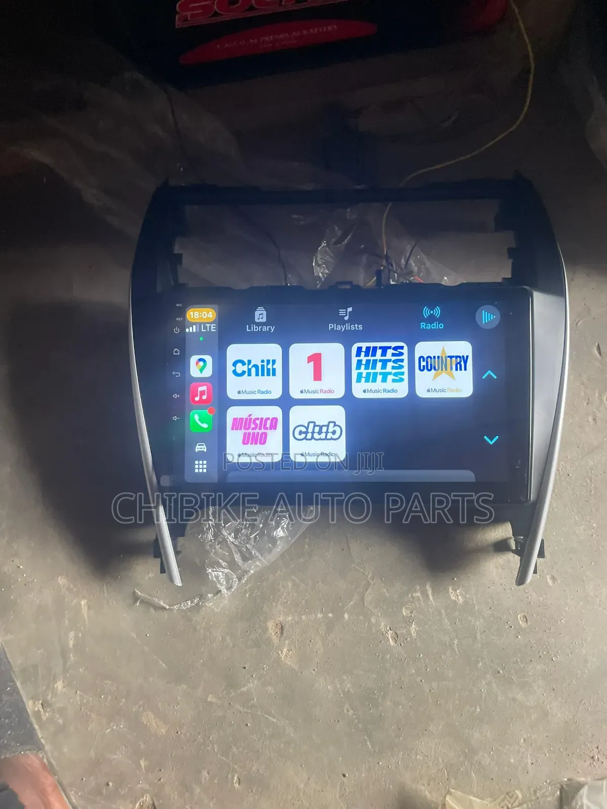 Camry Navigation Apple Carplay/Reverse Camera