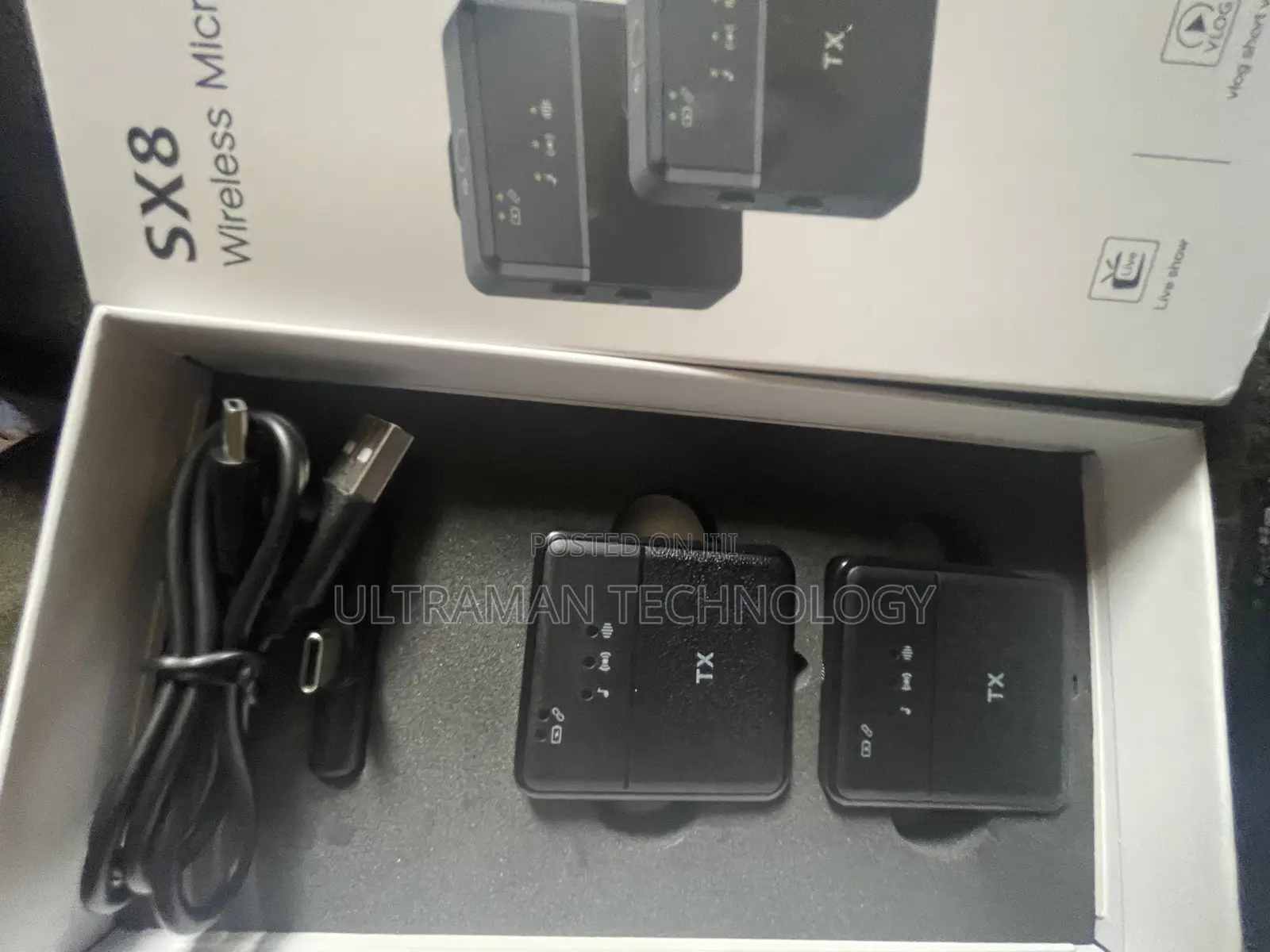 Standard Sx8 Wireless Microphone (Noise Cancellation )