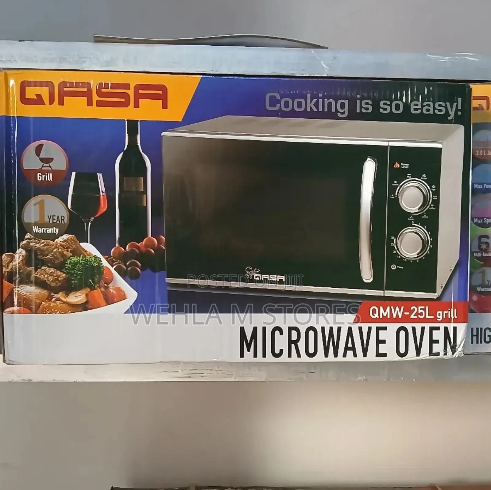 Qasa Microwave Oven QMW-25l Grill