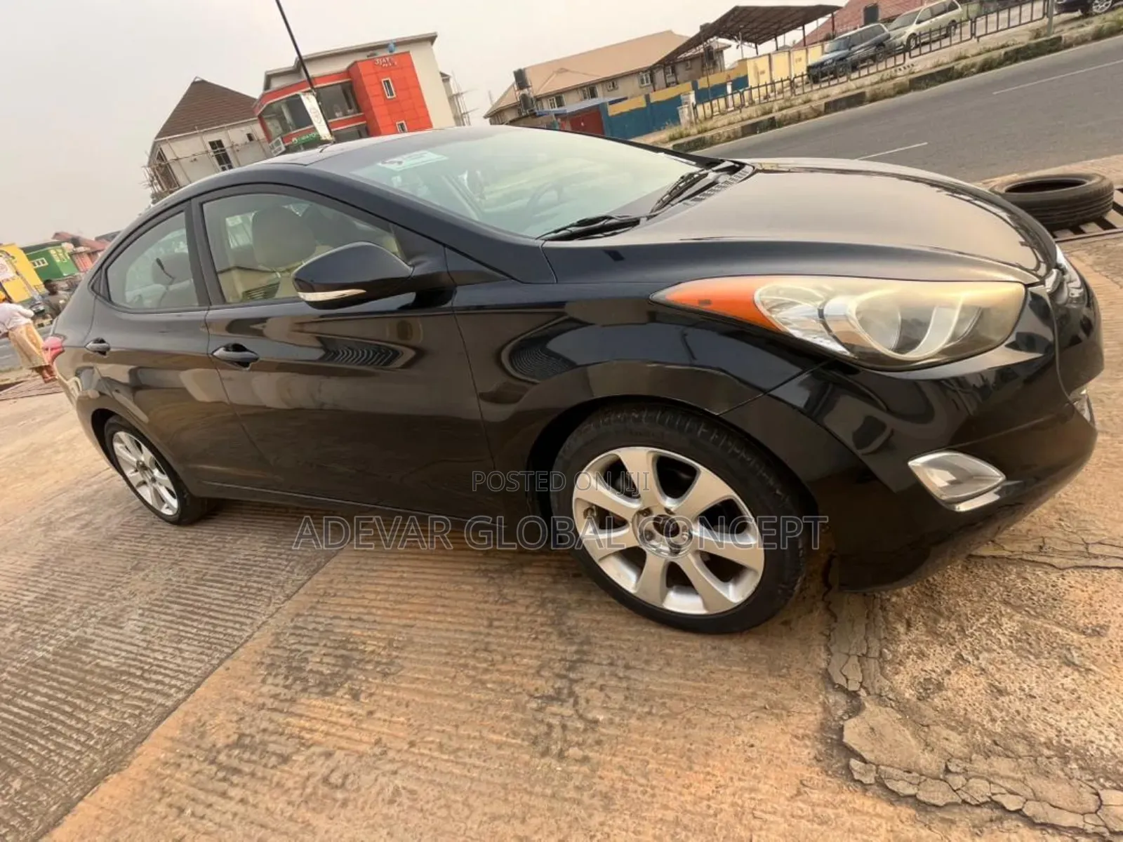 Hyundai Elantra Limited 2011 Black