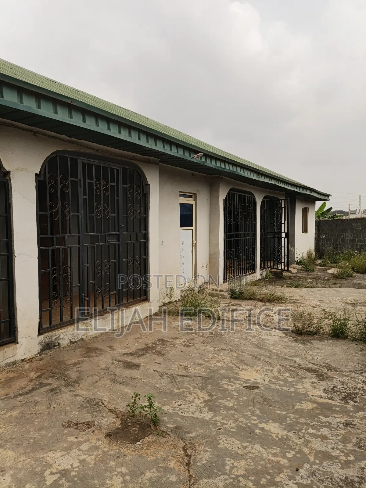 Facing Road Block F Flat Facing Main Ijede Road,Ikorodu for Commercial