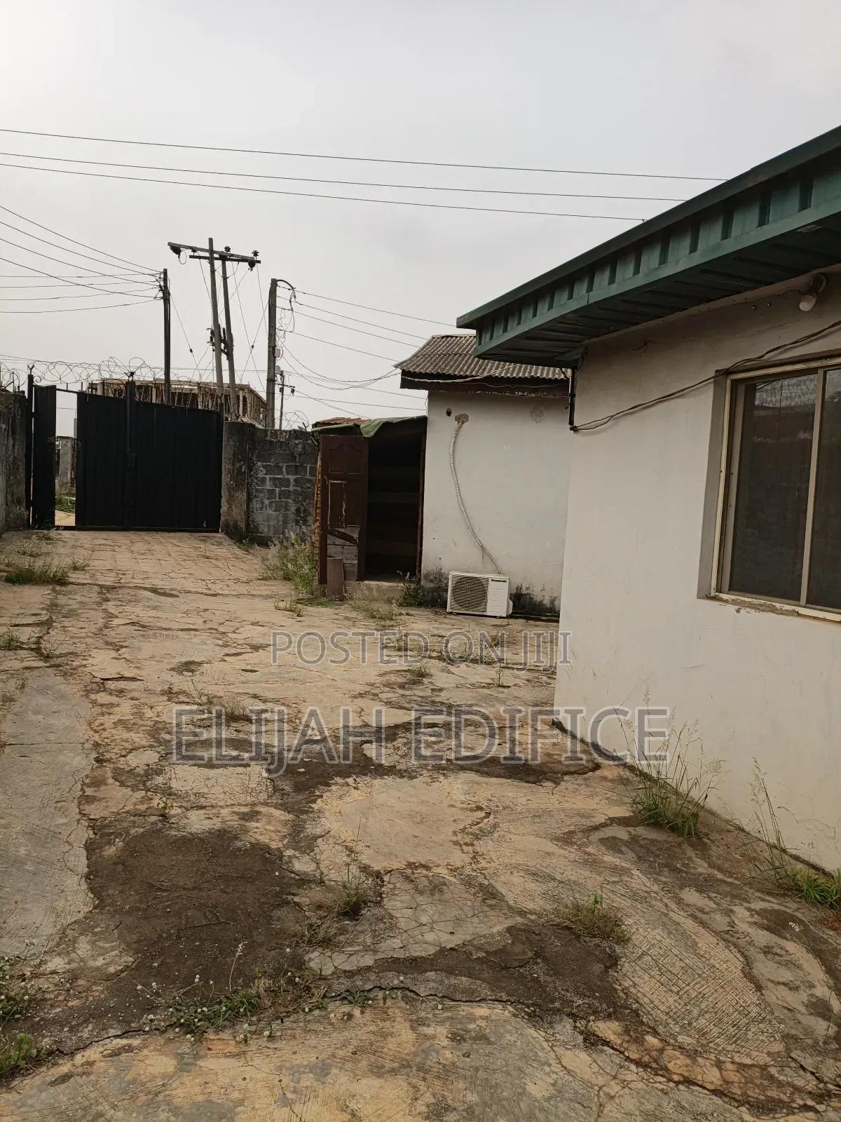 Facing Road Block F Flat Facing Main Ijede Road,Ikorodu for Commercial