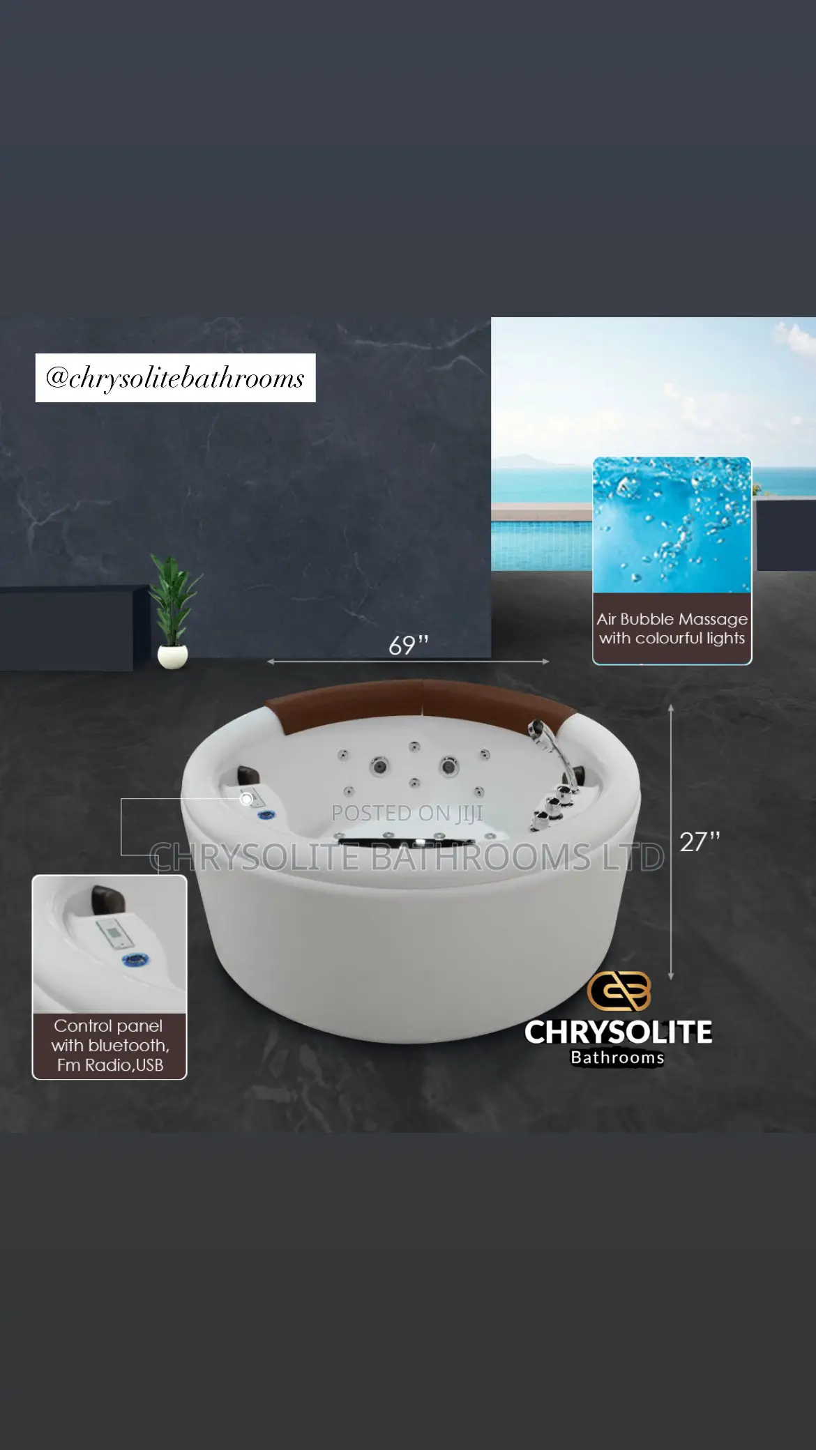 Hydromassage Bathtub (Jacuzzi)