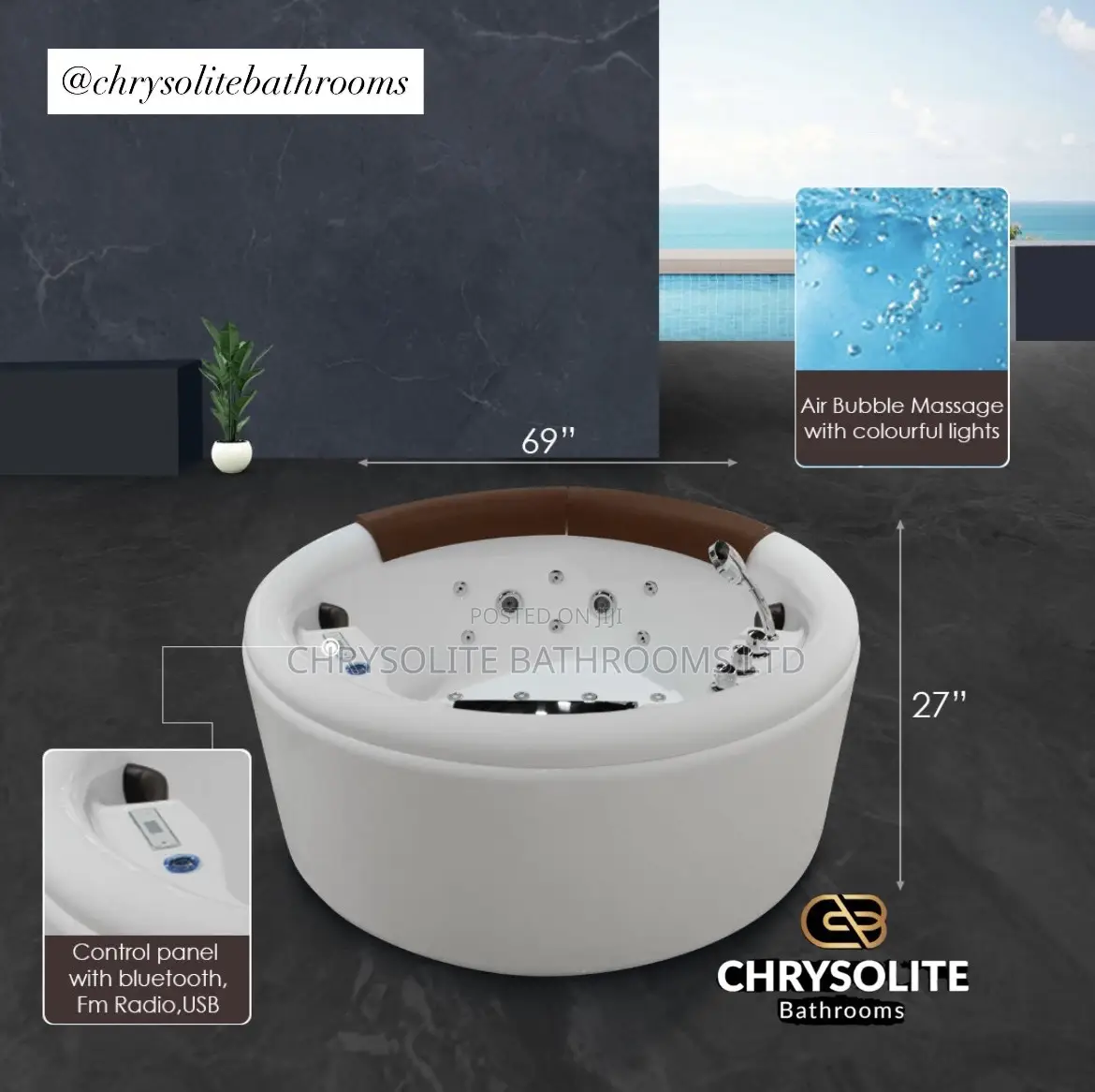 Hydromassage Bathtub (Jacuzzi)