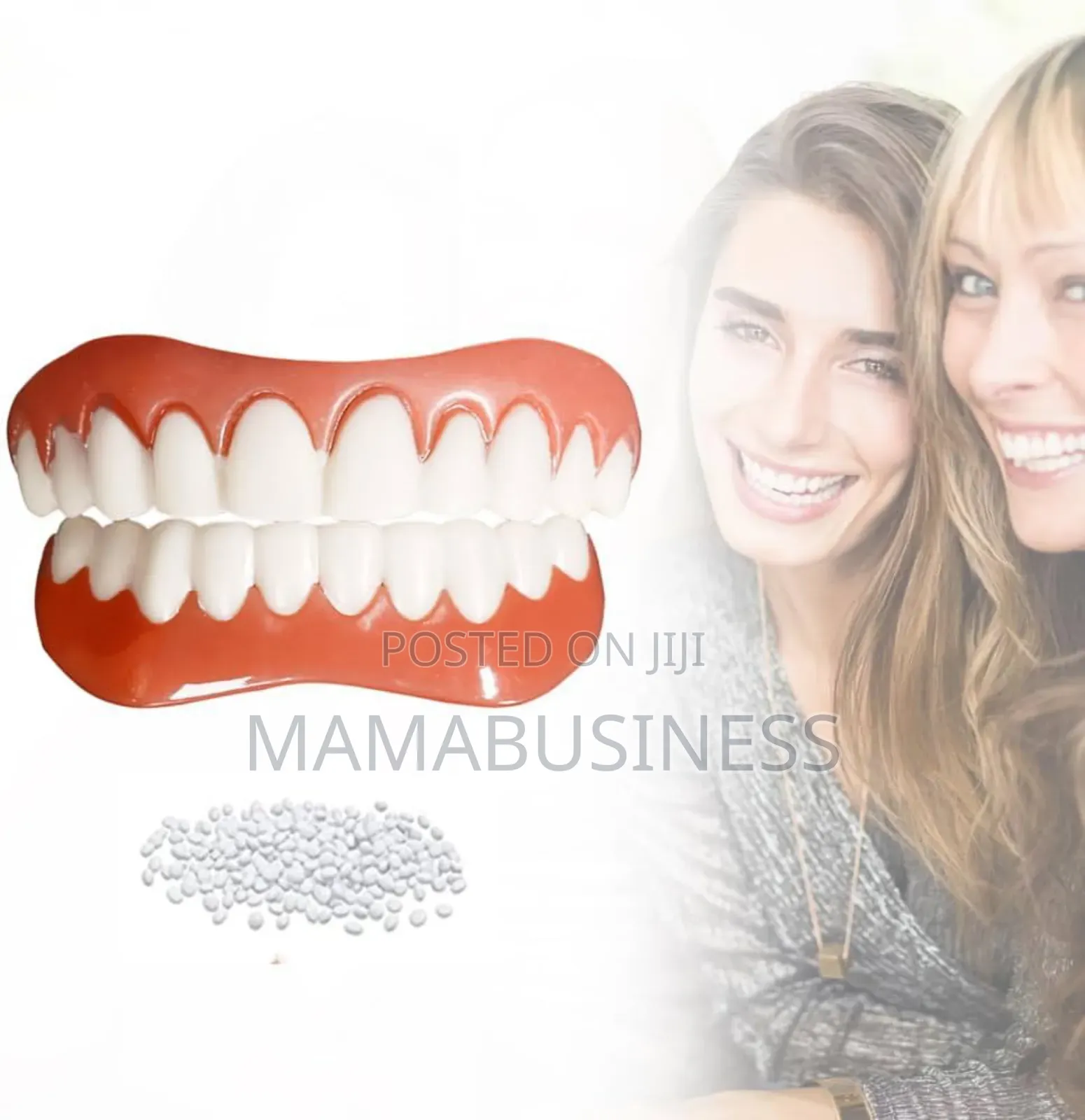 Top and Bottom Fake Teeth Cover Teeth Veener