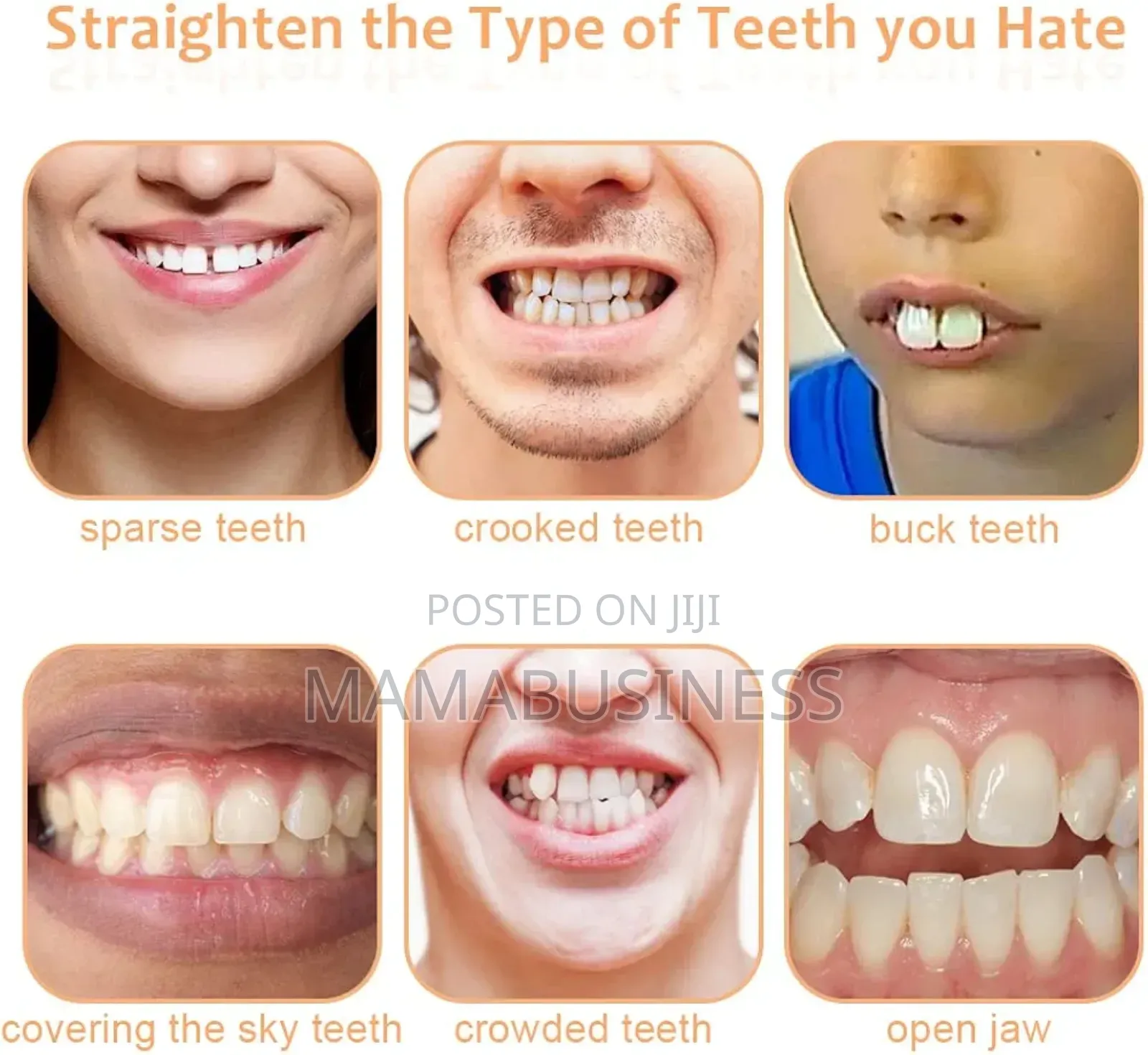 Top and Bottom Fake Teeth Cover Teeth Veener