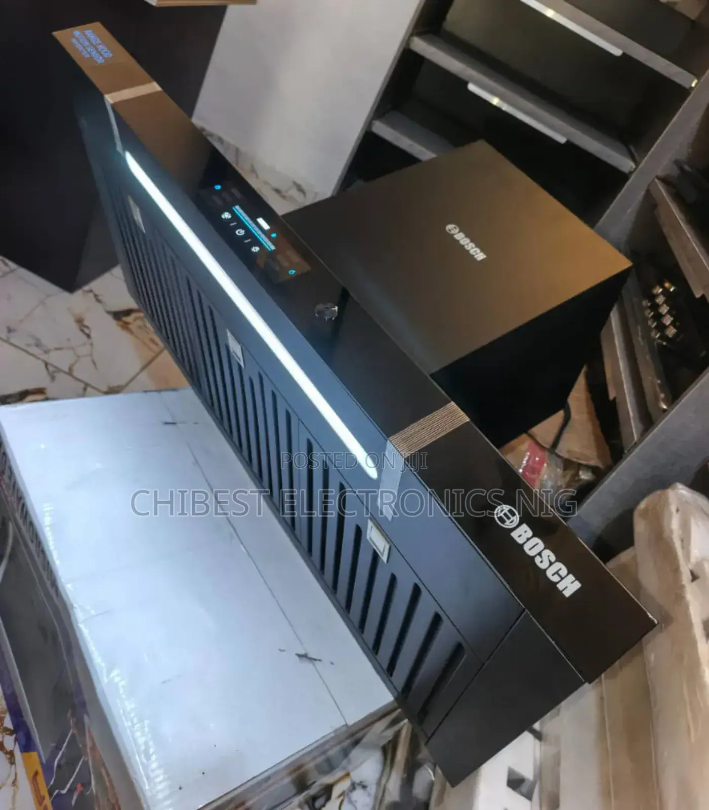 Quality Bosch 90cm (T-Shape) Voice Command Smart Heat Extractor Copper