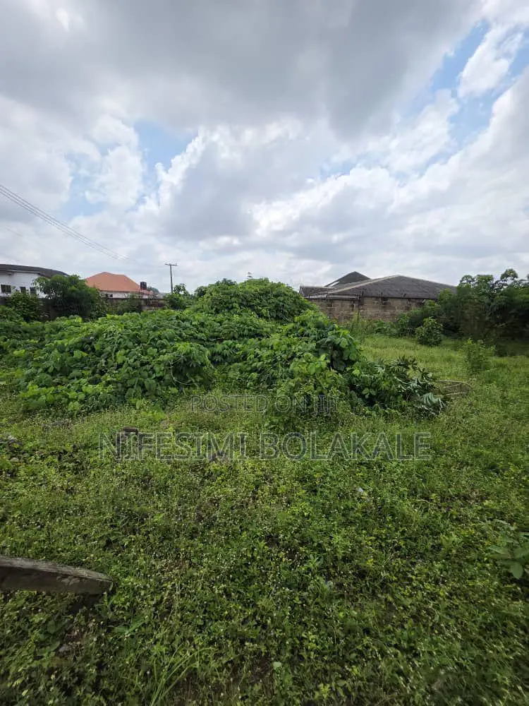 1500sqm Corner Piece Land With a Structure Opp Bon Hotel, New Bodija